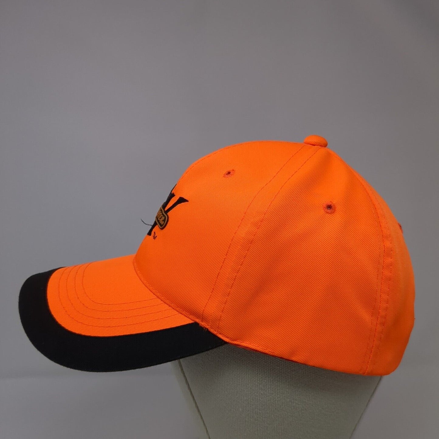 Winchester Slideback Hat Orange OSFA Adjustable Embroidered Signatures