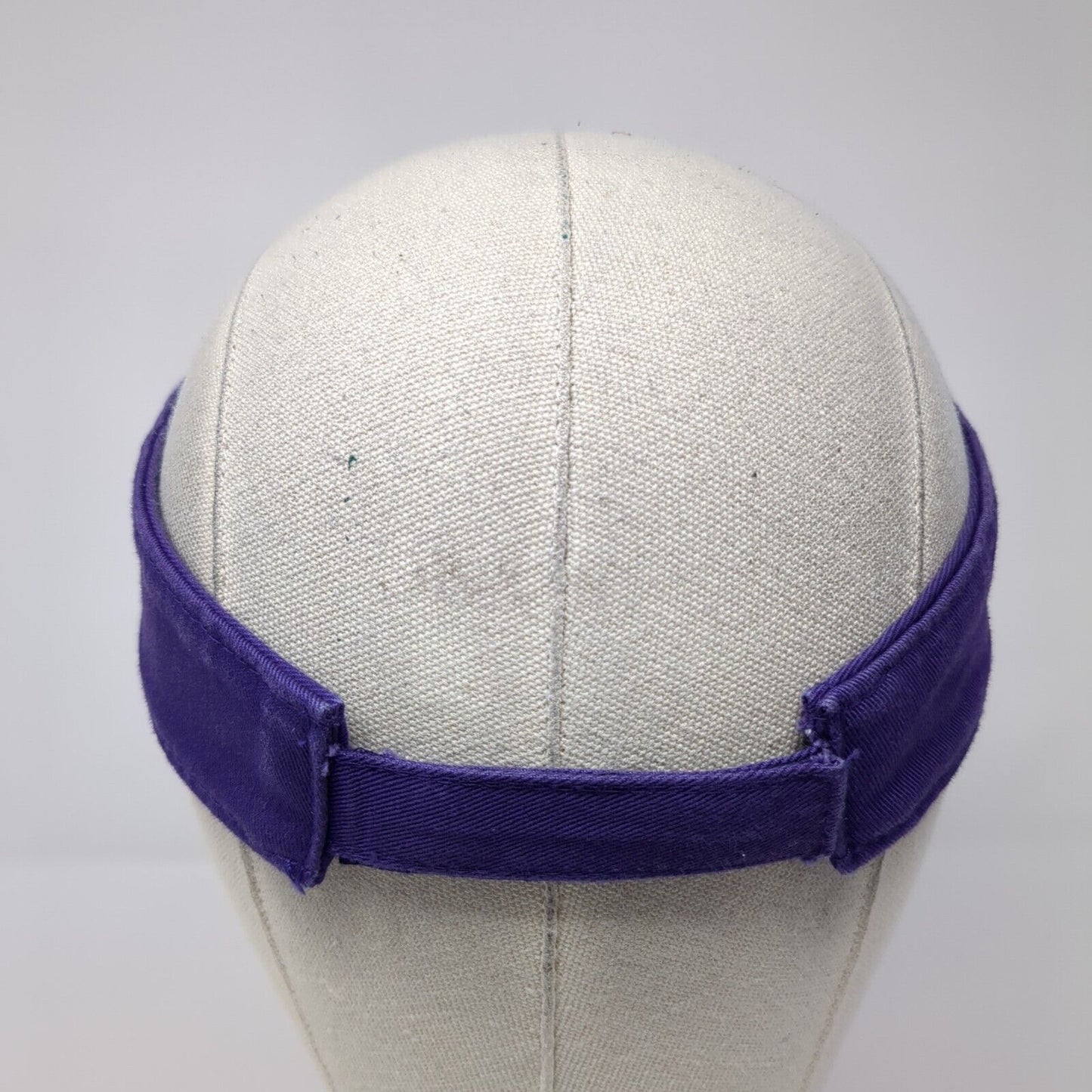 PHS Strapback Golf Sun Visor Hat Purple One Size Adjustable Embroidered Adidas