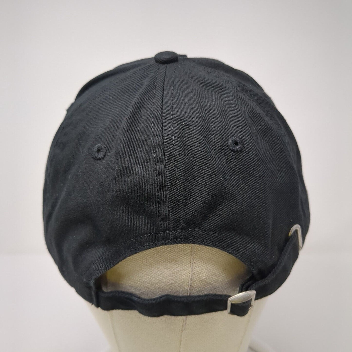 Not A Hugger Slideback Hat Black One Size Adjustable Embroidered Hit