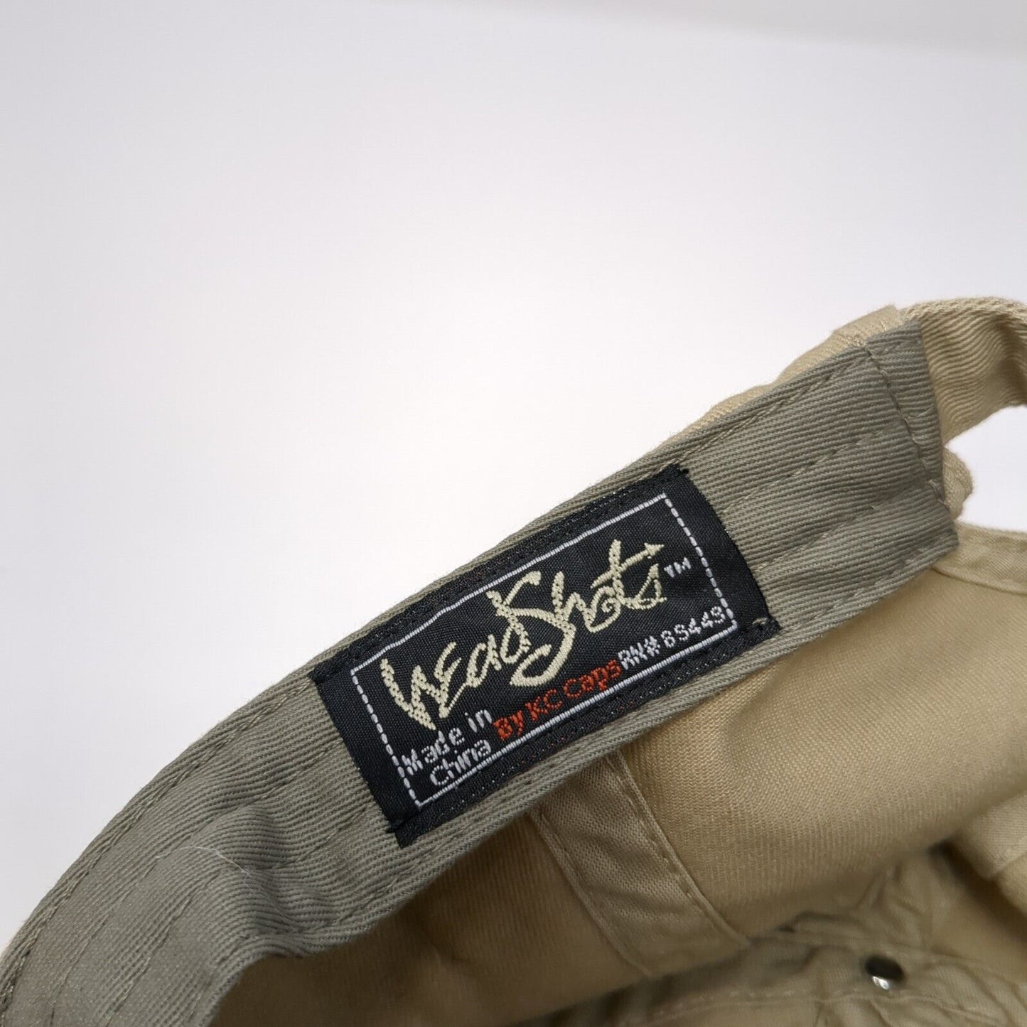 O’Donnell’s Pub Slideback Hat Tan One Size Adjustable Embroidered Headshots