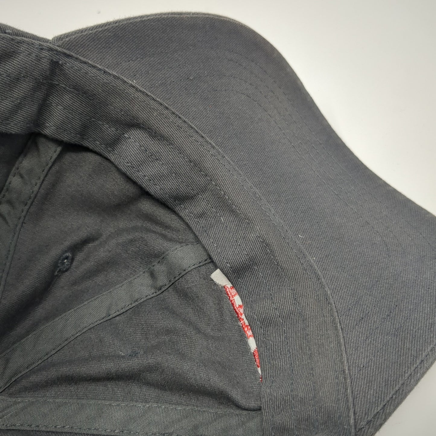 HMC Farms Slideback Baseball Cap Gray One Size Adjustable The Classics Yupoong