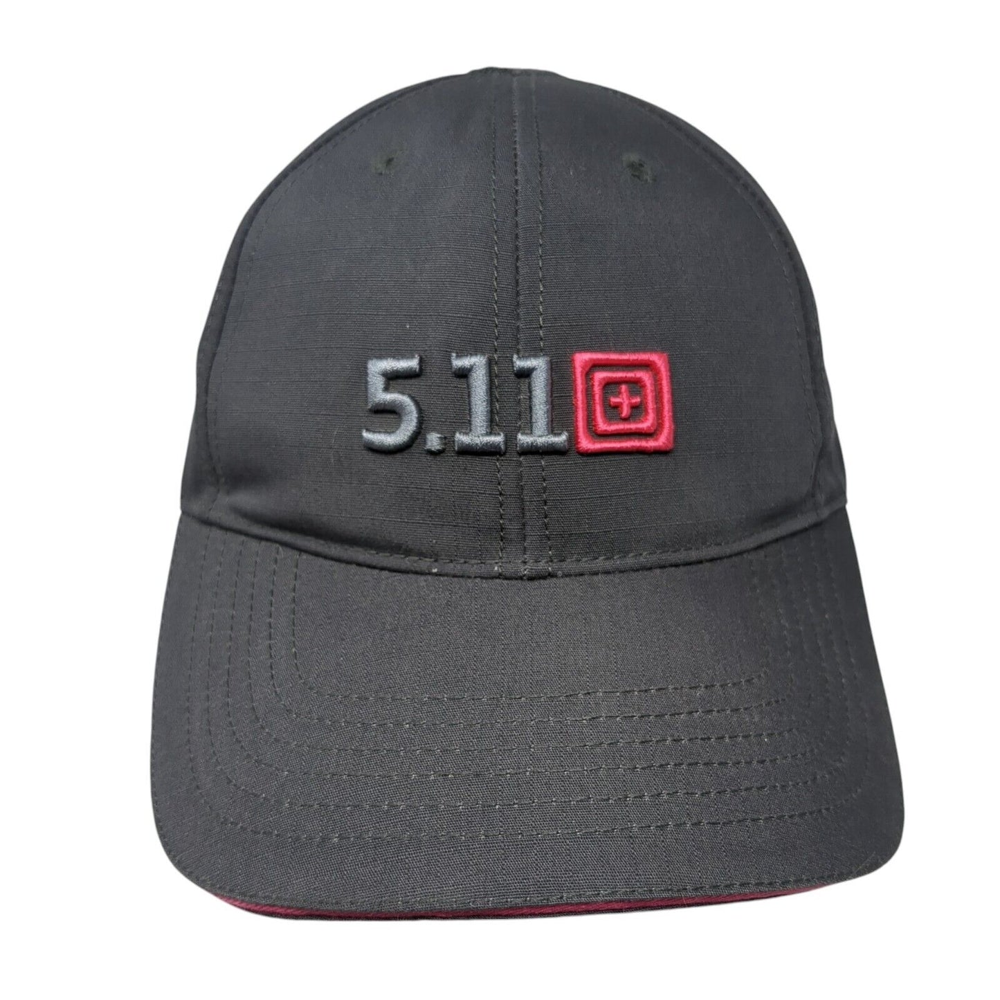 5.11 Tactical Always Be Ready Strapback Hat Gray One Size Adjustable Embroidered