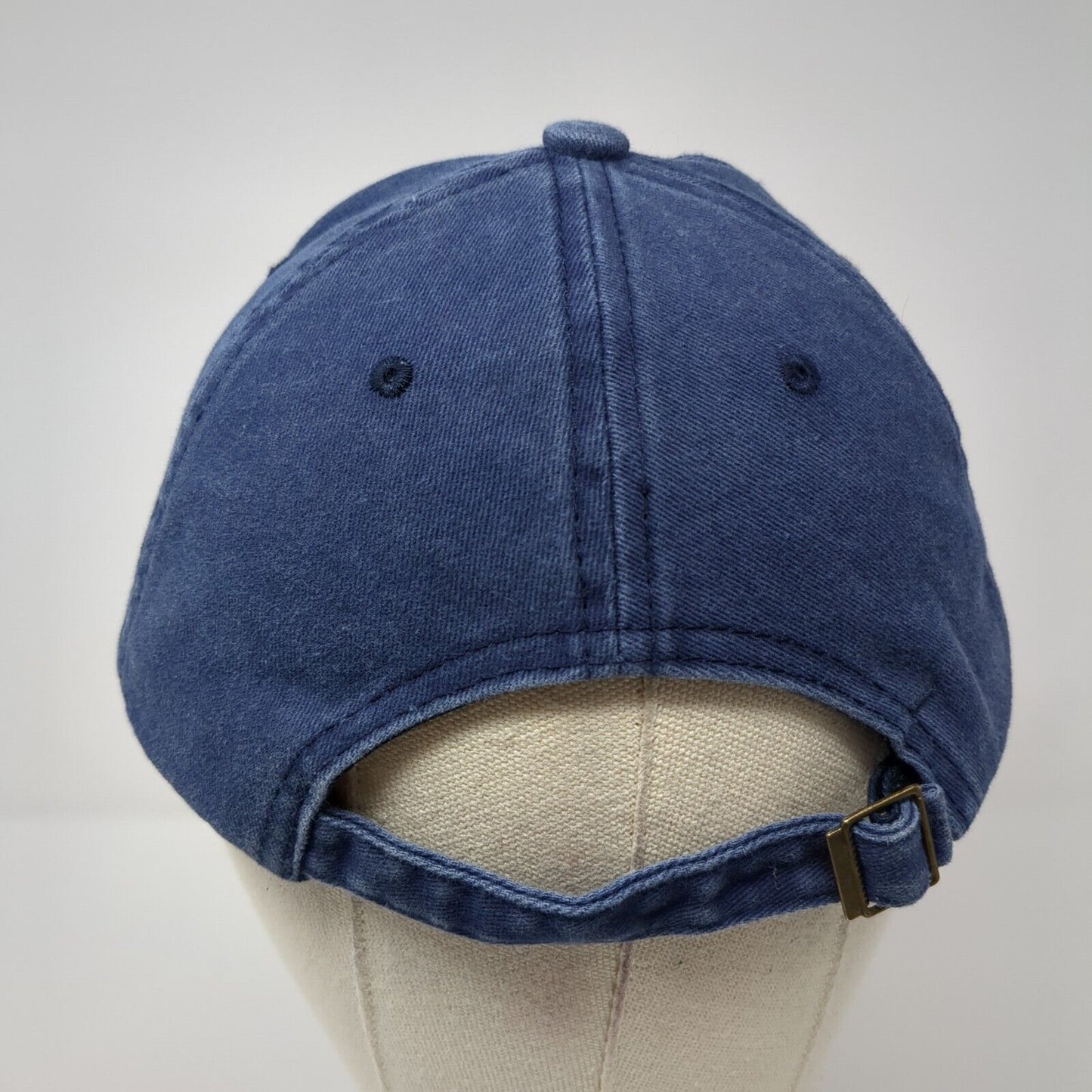 Treasure Valley Auction Slideback Hat Blue OS Adjustable Embroidered 6 Panel
