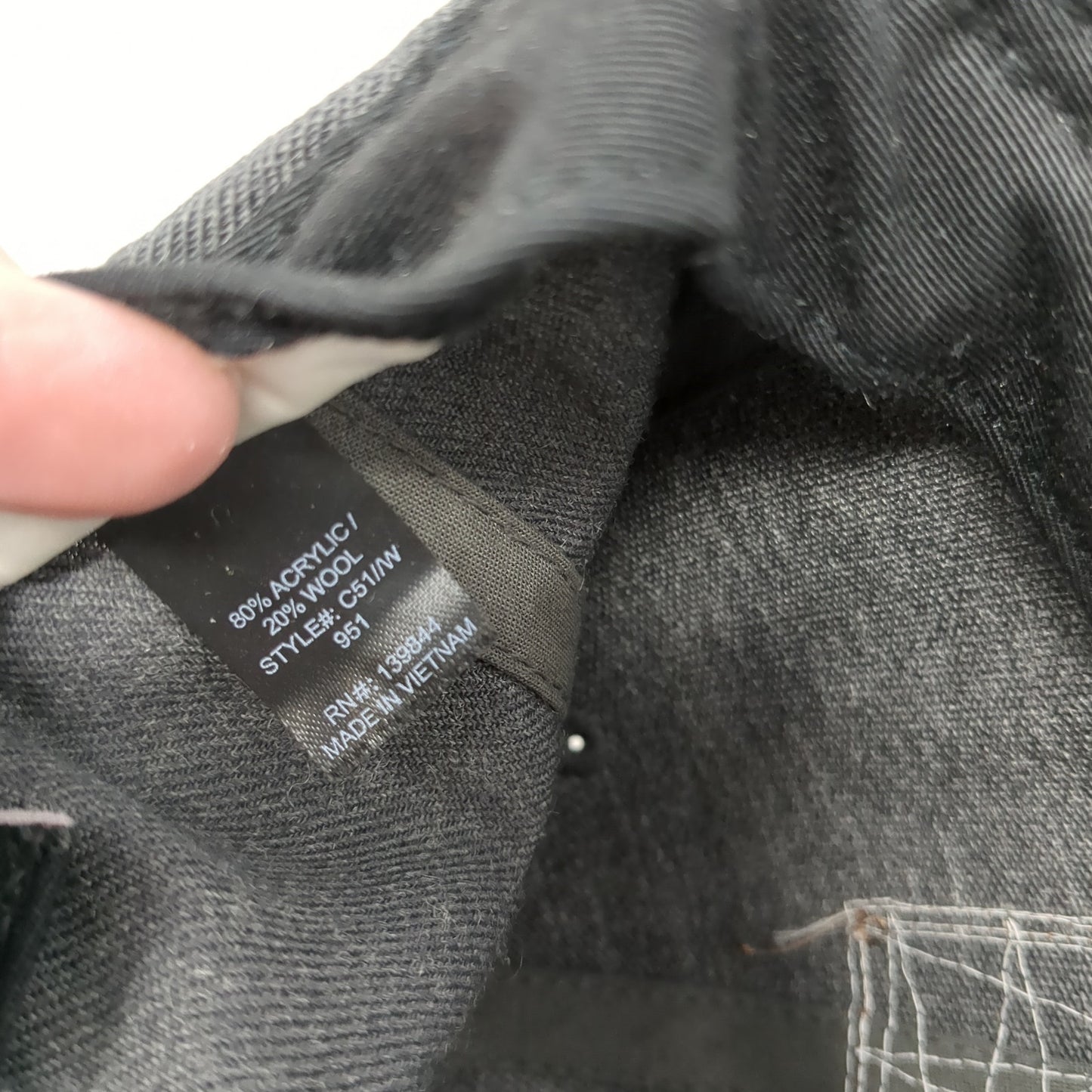 Leather Patch Logo Snapback Hat Multicolor Camo One Size Adjustable