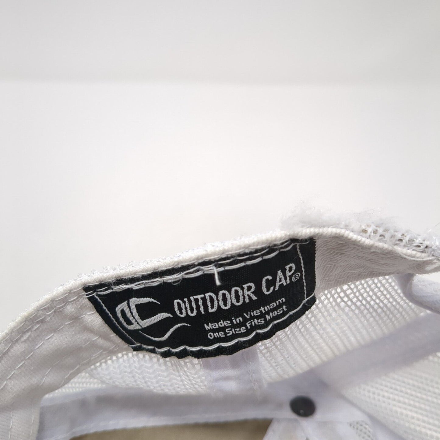 Lew's Strapback Mesh Back Trucker Hat Brown One Size Outdoor Cap 6 Panel