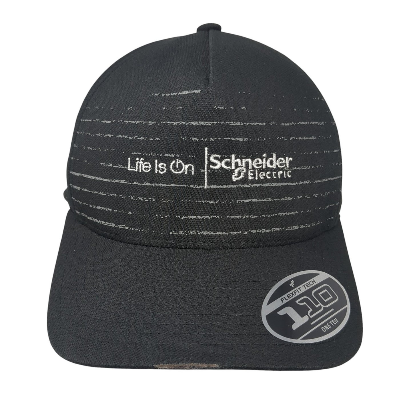 Life Is On Schneider Electric Snapback Hat Black One Size Flexfit Yupoong