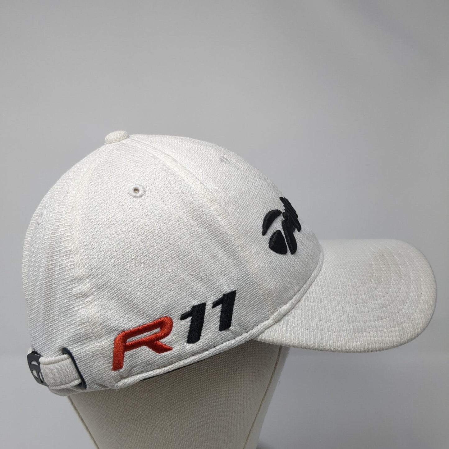 TaylorMade Burner R11 Slideback Golf Hat White One Size Adjustable Tmax Gear