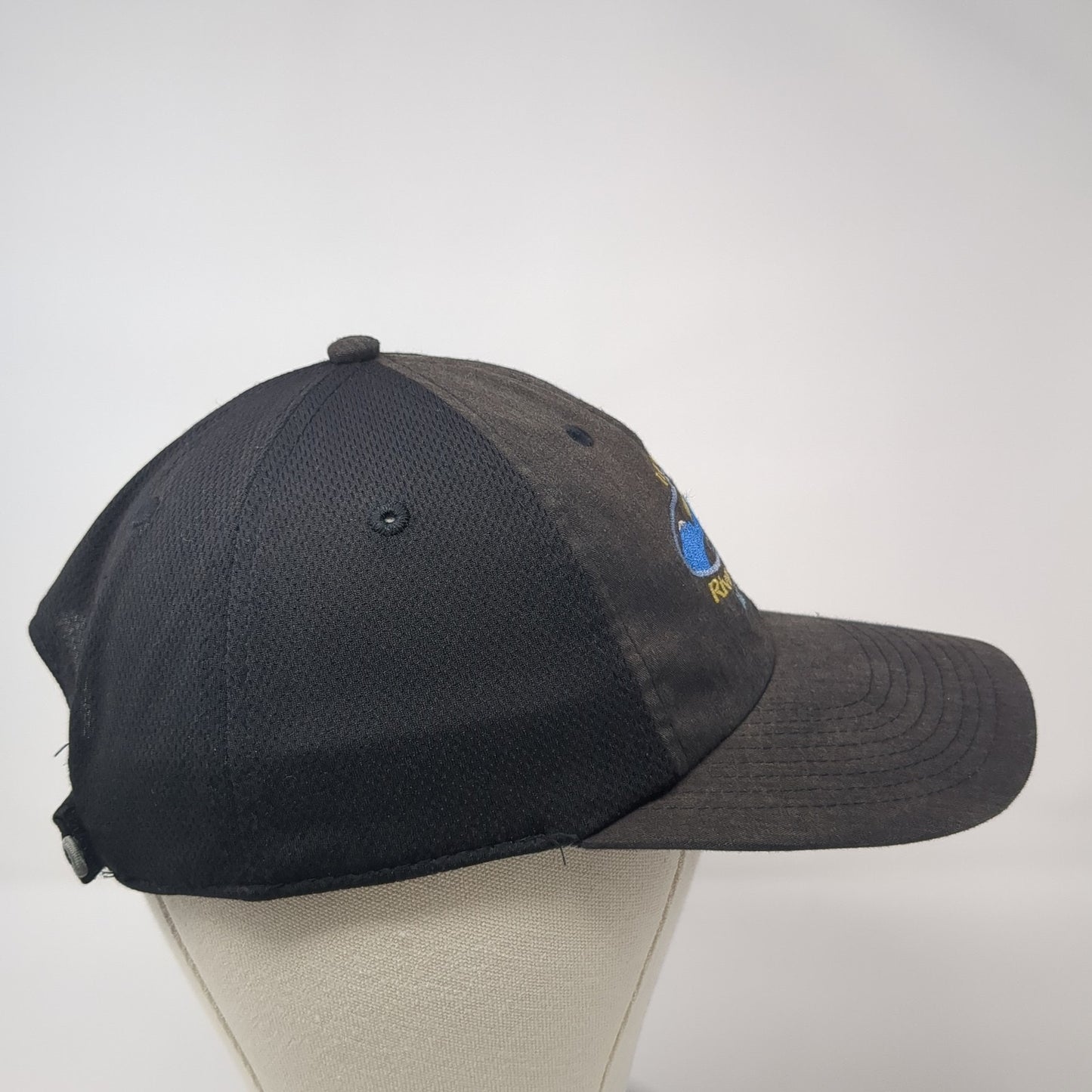 Idaho River Sports Strapback Hat Black One Size Adjustable Hit Dry