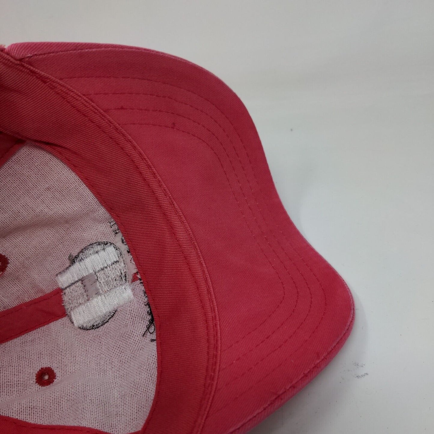 Hammett Gravel Company Slideback Hat Pink OSFA Adjustable Embroidered