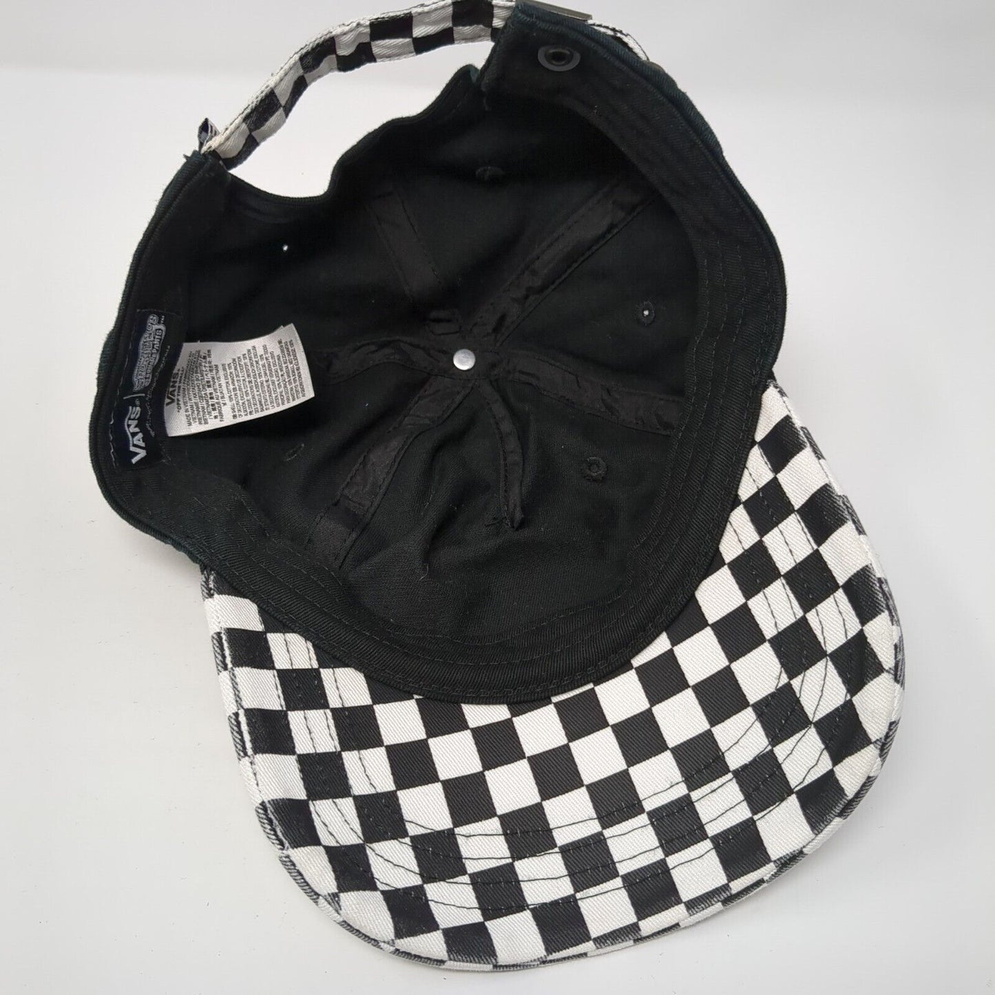 Vans Off The Wall SpongeBob SquarePants Slideback Hat Black One Size Check