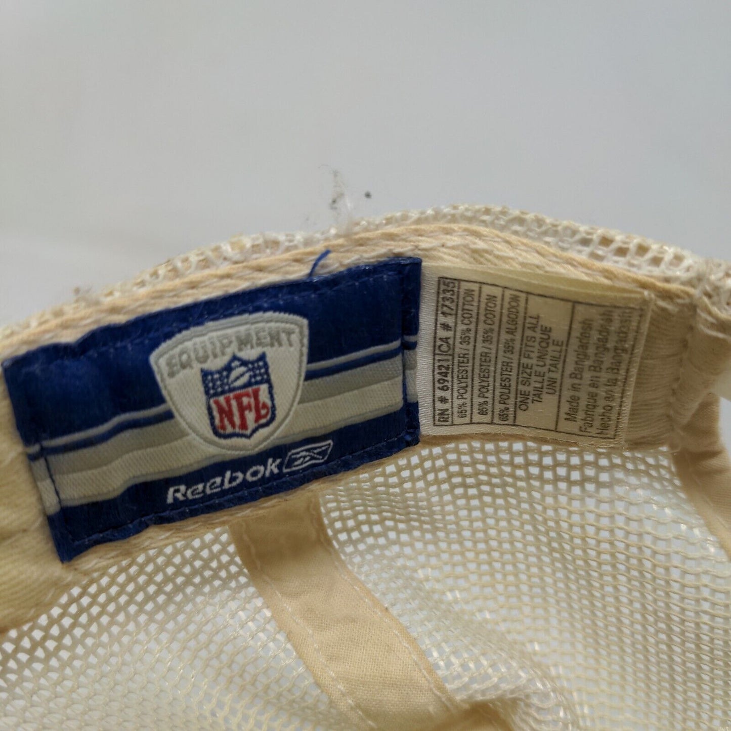 Reebok Men's Snapback Mesh Back Hat Multicolor Size OSFA Indianapolis Colts Logo