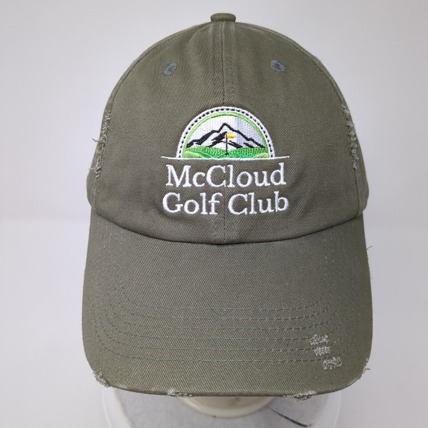 McCloud Golf Club Slideback Hat Brown OSFA 100th Anniversary 1923-2023
