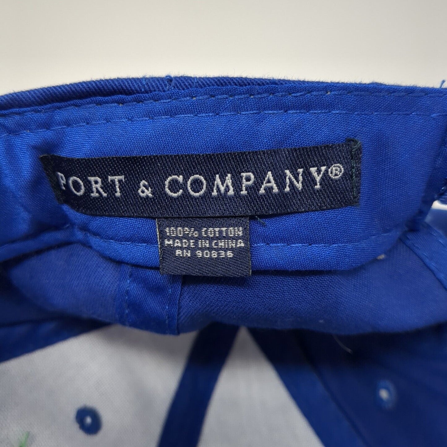 Varsity Facility Services Strapback Hat Blue One Size Port & Company