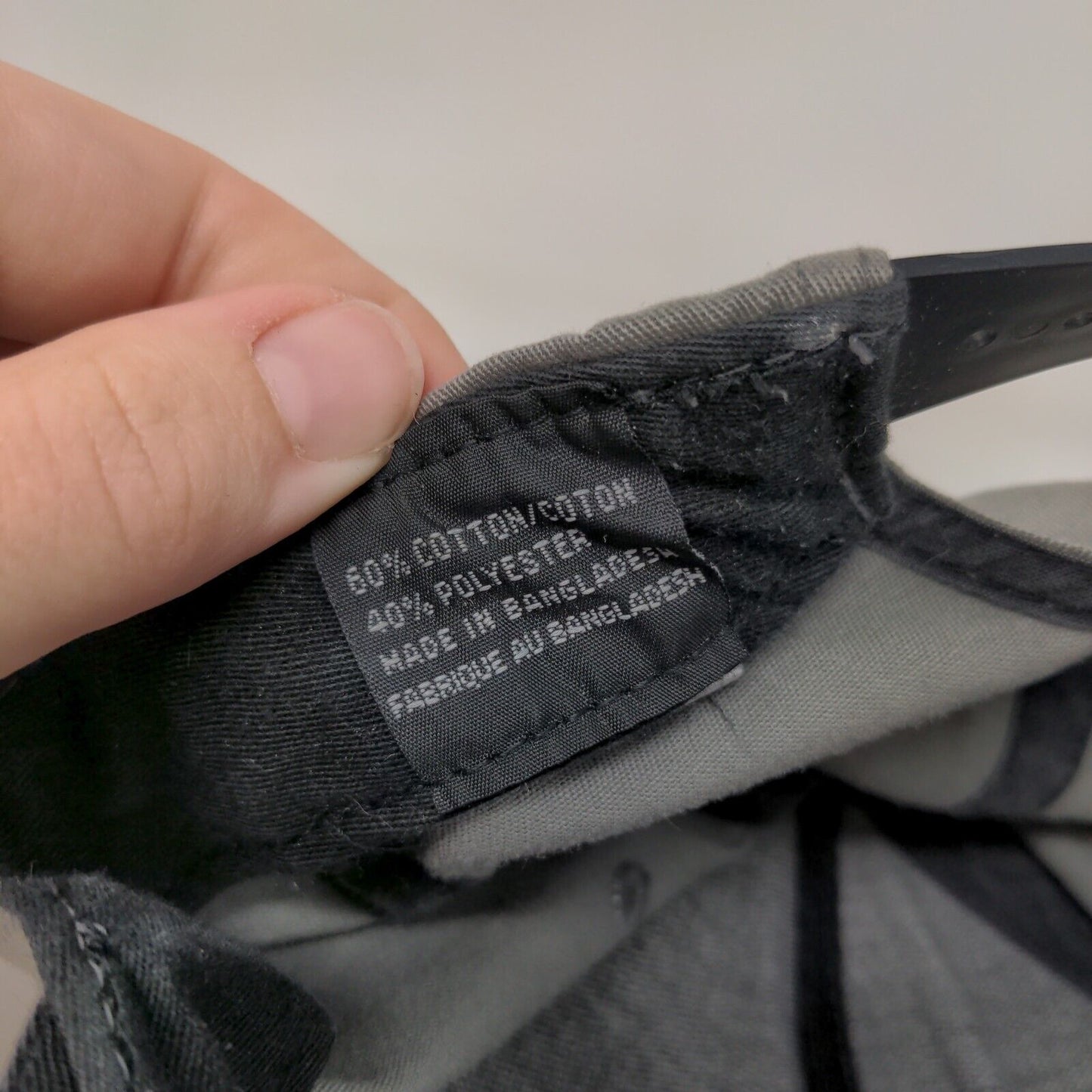 Volcom Stone Snapback Hat Gray One Size Embroidered Colorblock