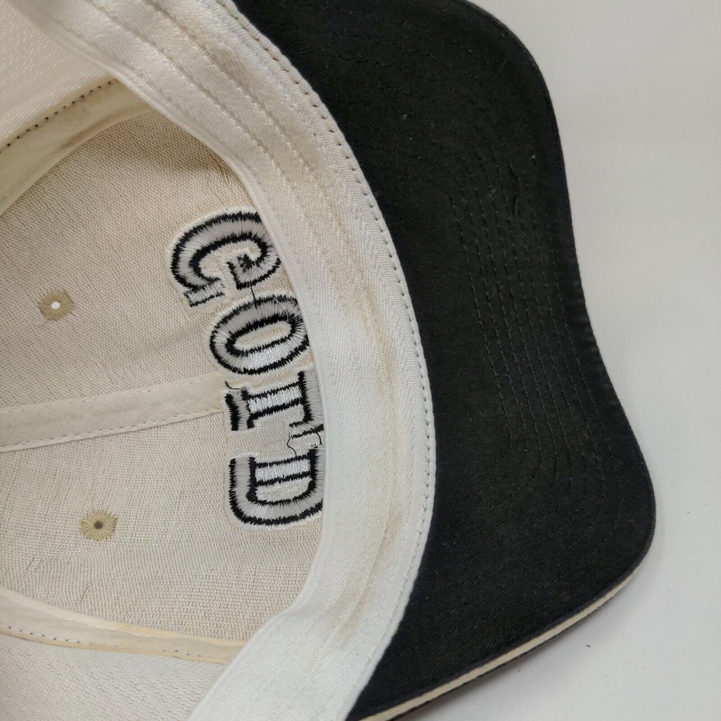 GOLD Fitted Hat Multicolor L/XL Embroidered Flexfit 6 Panel Richardson