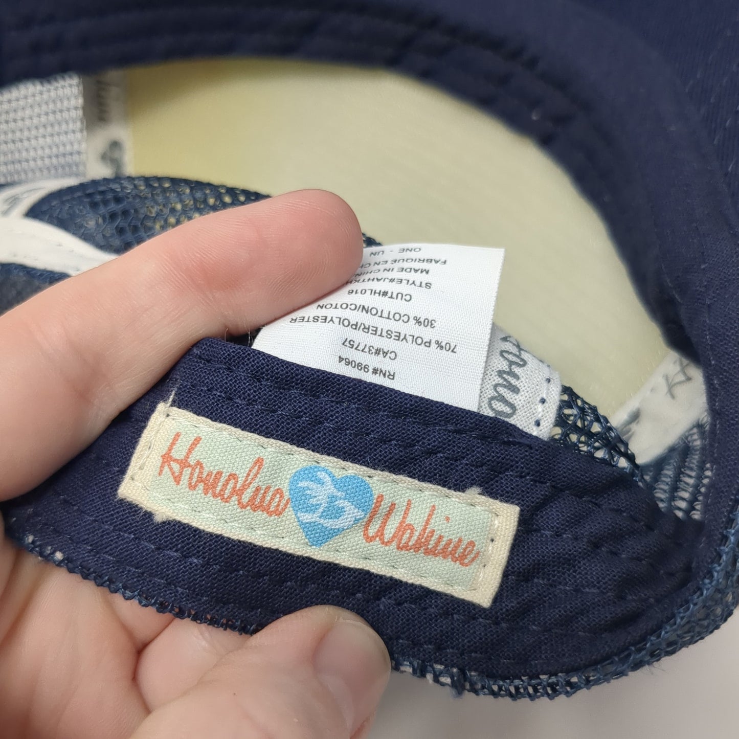 Living Aloha Snapback Mesh Back Trucker Hat Multicolor One Size Floral