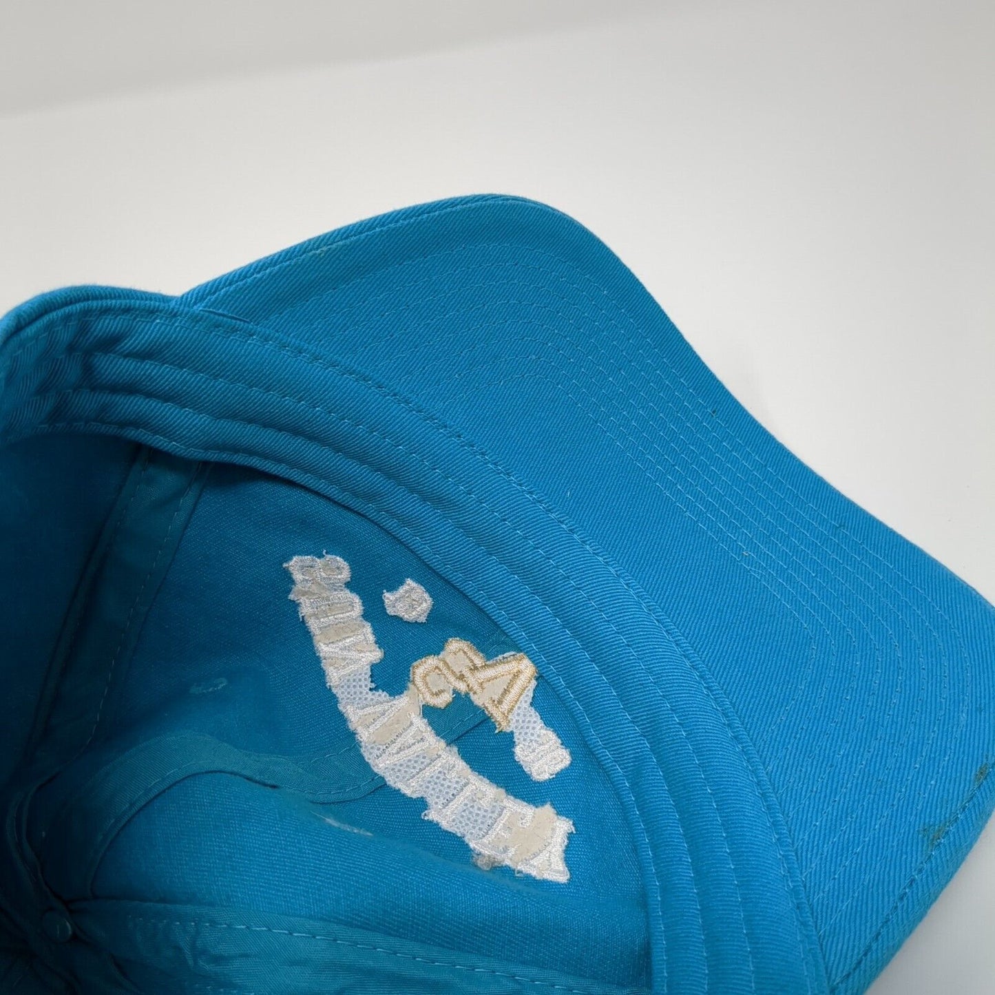 Sun Valley Idaho 1936 Slideback Hat Blue One Size Embroidered Out West
