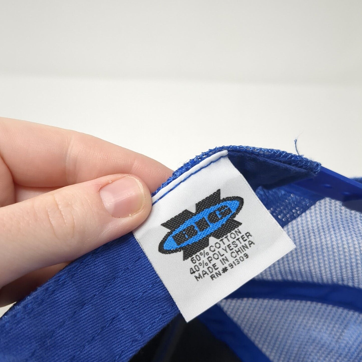 Swimsuit 64 Snapback Trucker Hat Blue One Size Mesh Back Adjustable