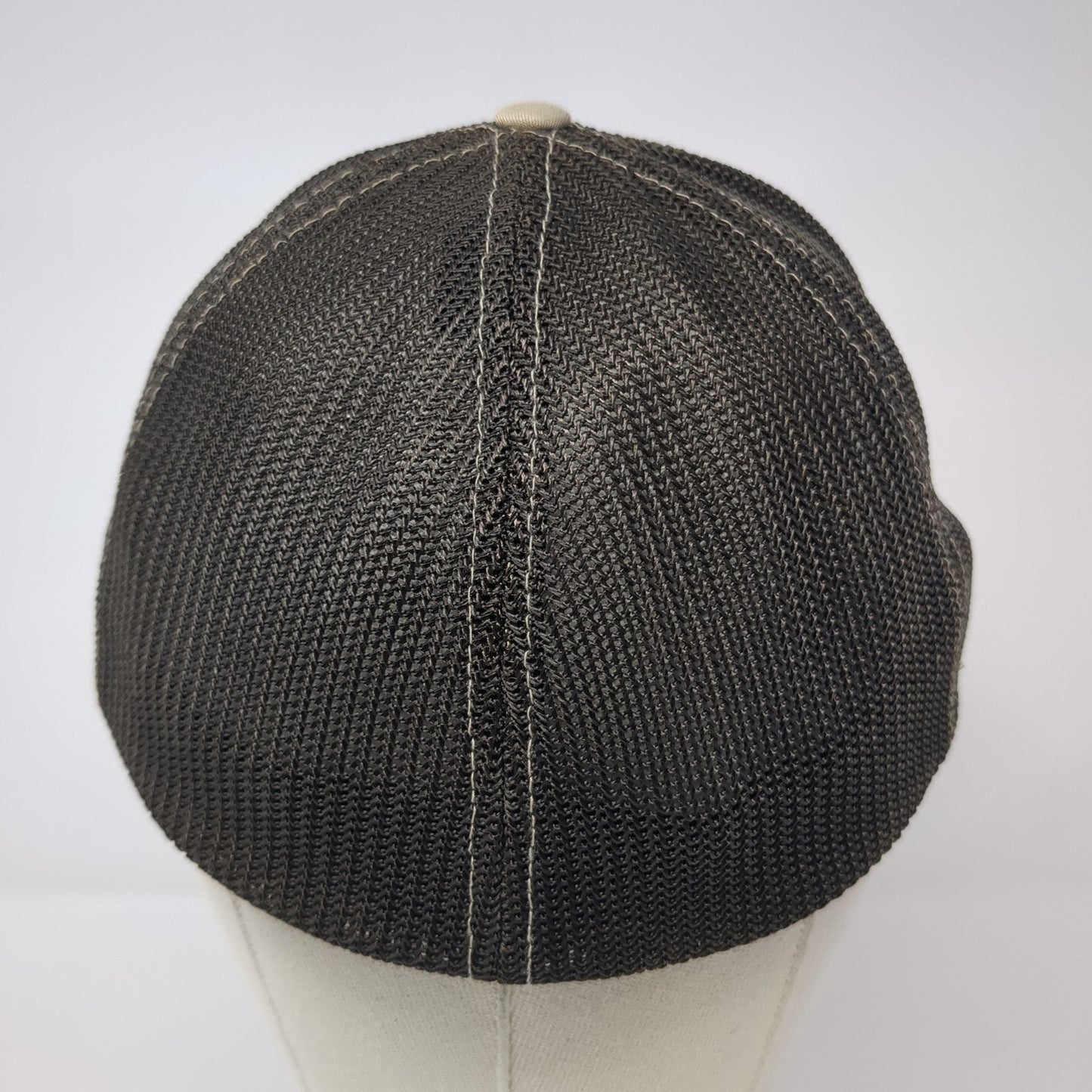 TW Garage Doors Fitted Trucker Hat Brown XL Embroidered Mesh Back Richardson