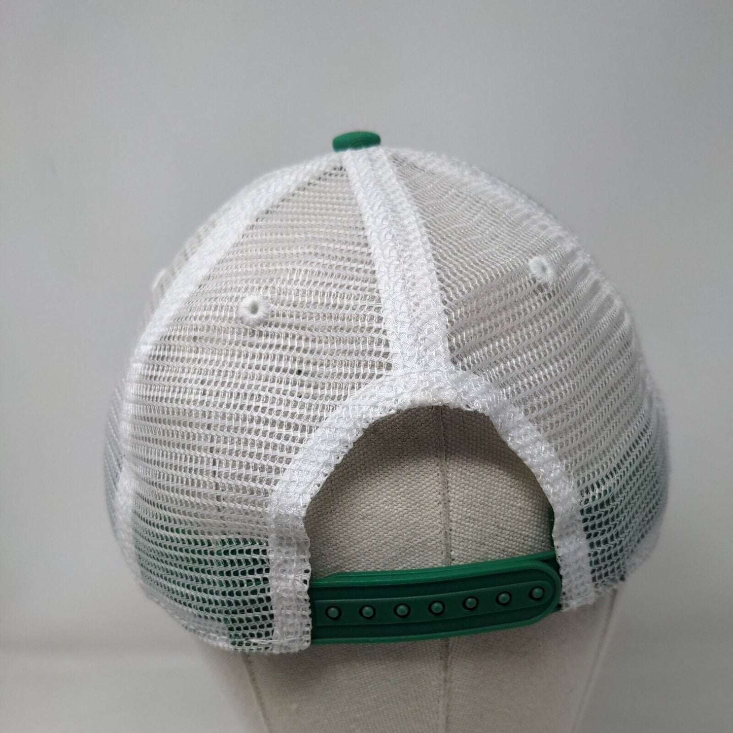 Academy Sports + Outdoors Snapback Trucker Hat Green One Size Mesh Back