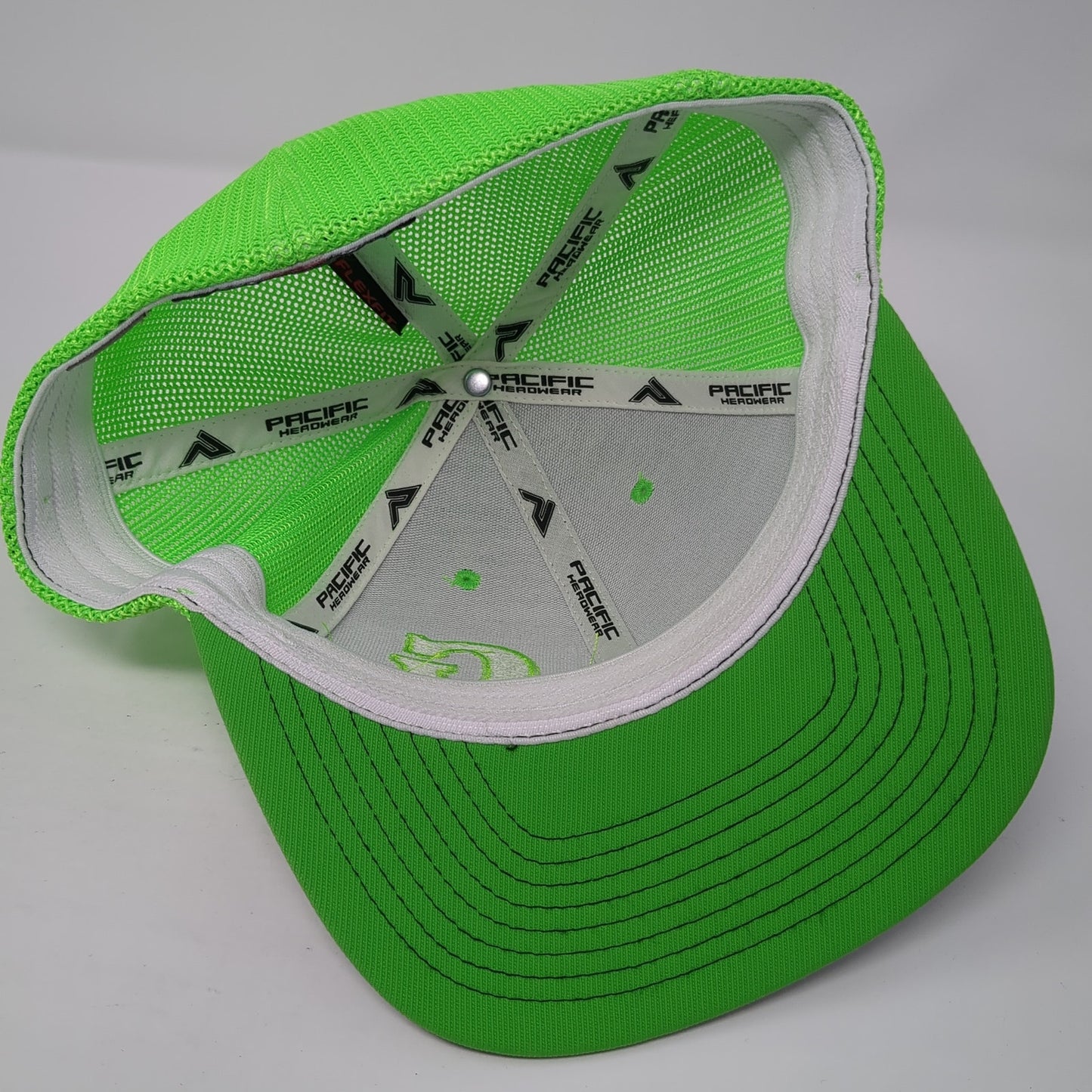 Gravity Contractors Fitted Mesh Back Trucker Hat Multi 8 Pacific Headwear