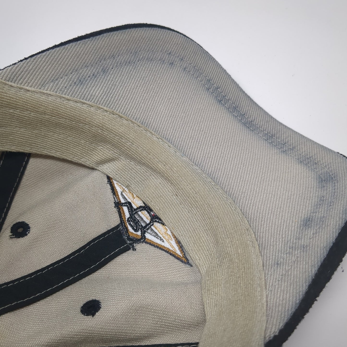 Hawaii Slideback Baseball Cap Beige OS Adjustable Embroidered Hawaiian Headwear