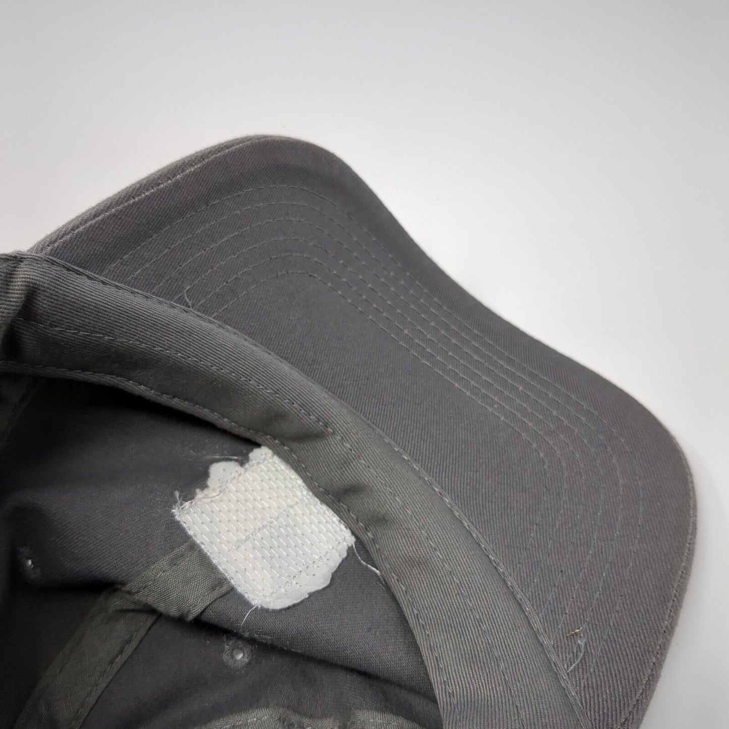 Intuit Est. 1983 Patch Slideback Hat Gray One Size Quake City Caps
