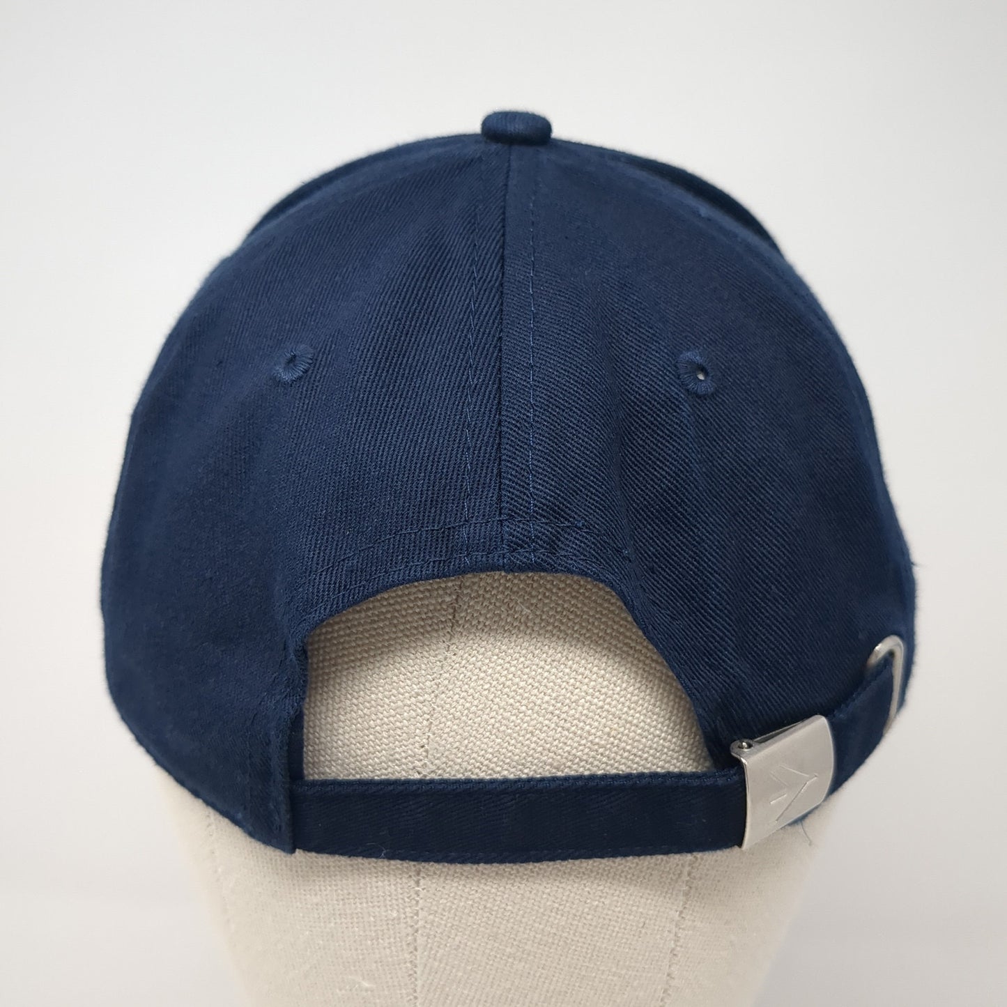 Embraer Slideback Hat Blue One Size Adjustable Embroidered Logo 6 Panel