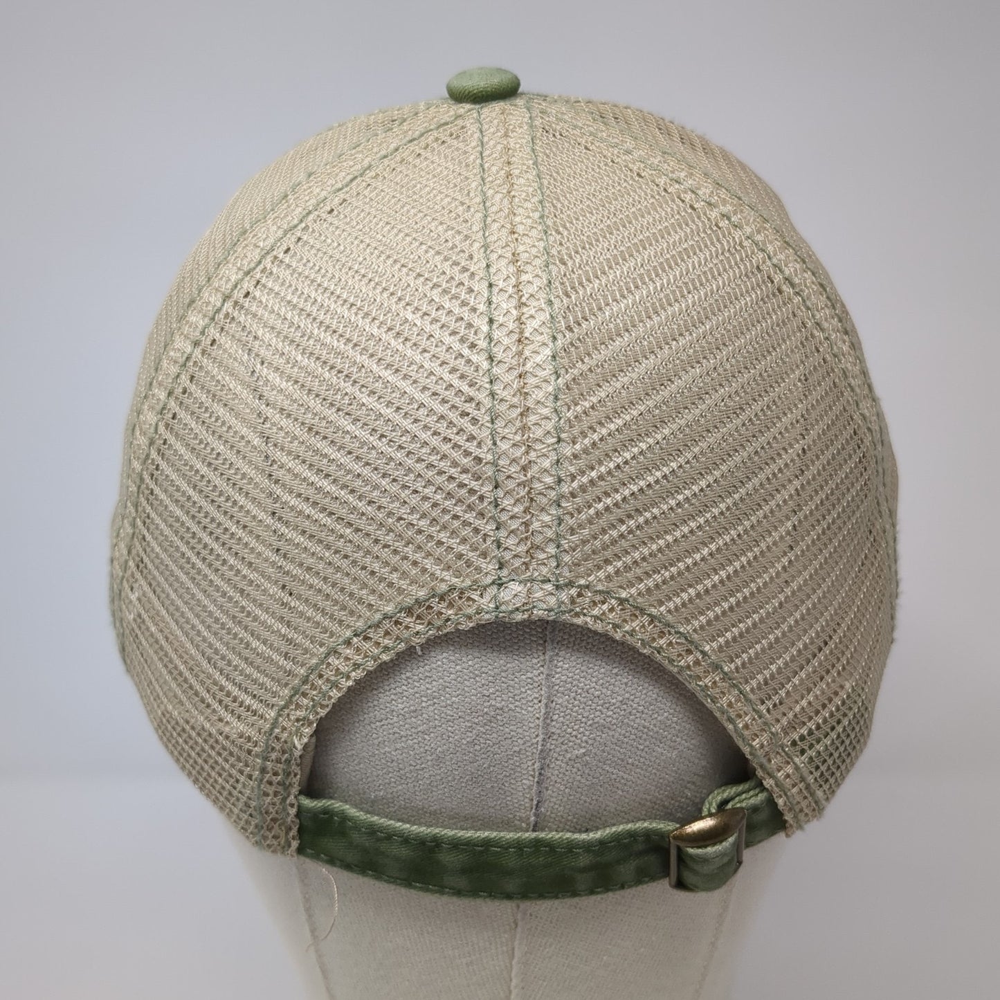 Unbranded Slideback Trucker Hat Terrace Green One Size Mesh Back Blank