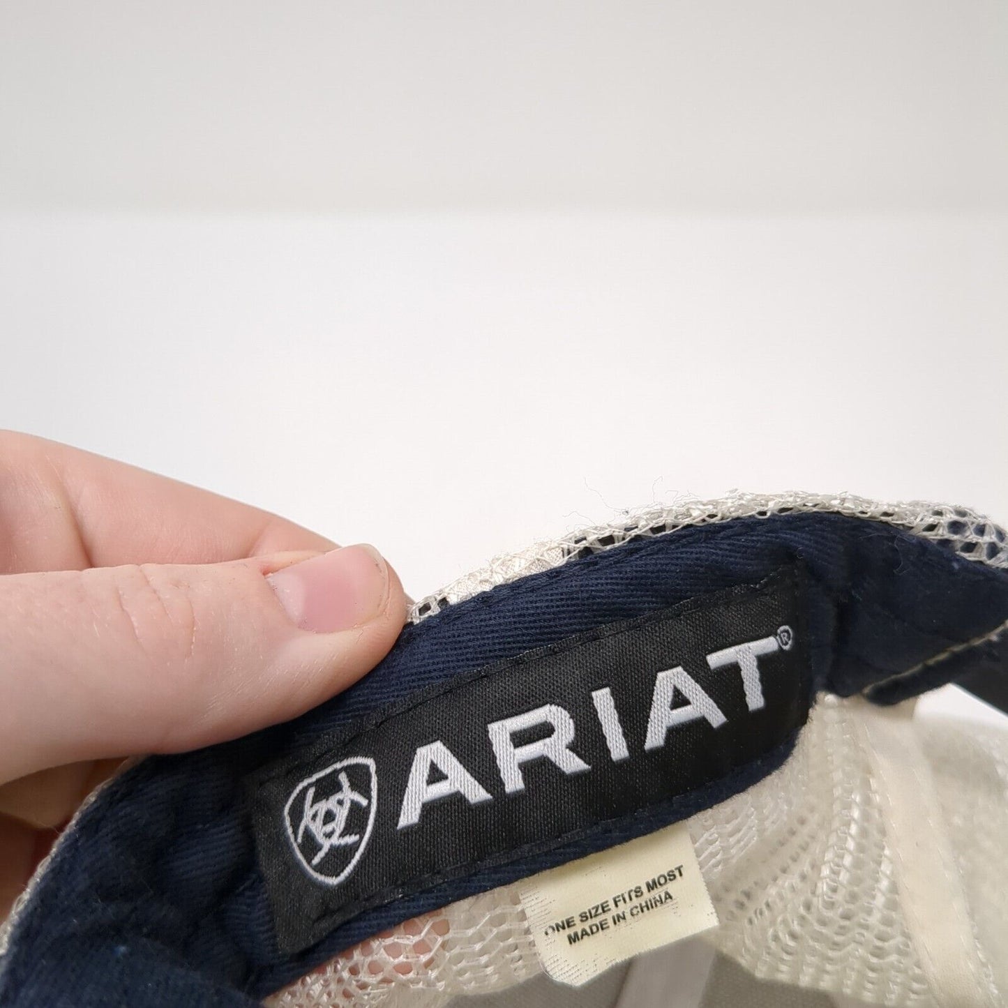Ariat Snapback Trucker Hat Multicolor One Size Adjustable Embroidered Mesh Back