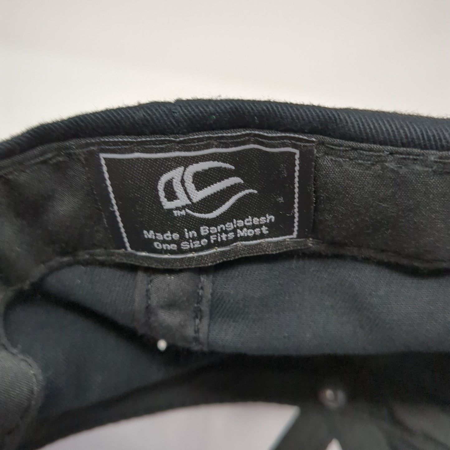 The YMCA Logo Strapback Hat Black One Size Embroidered Outdoor Cap