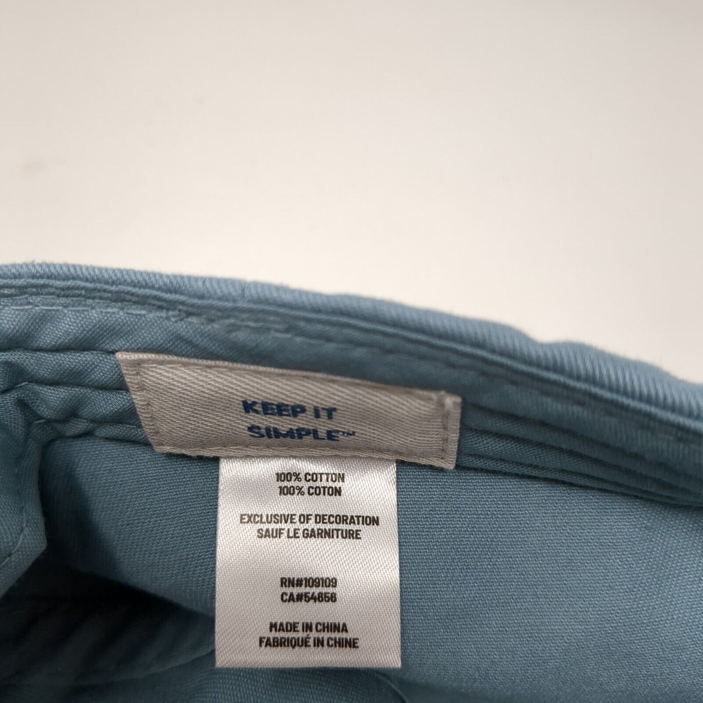 Life is Good Slideback Hat Blue One Size Adjustable Embroidered Keep It Smile
