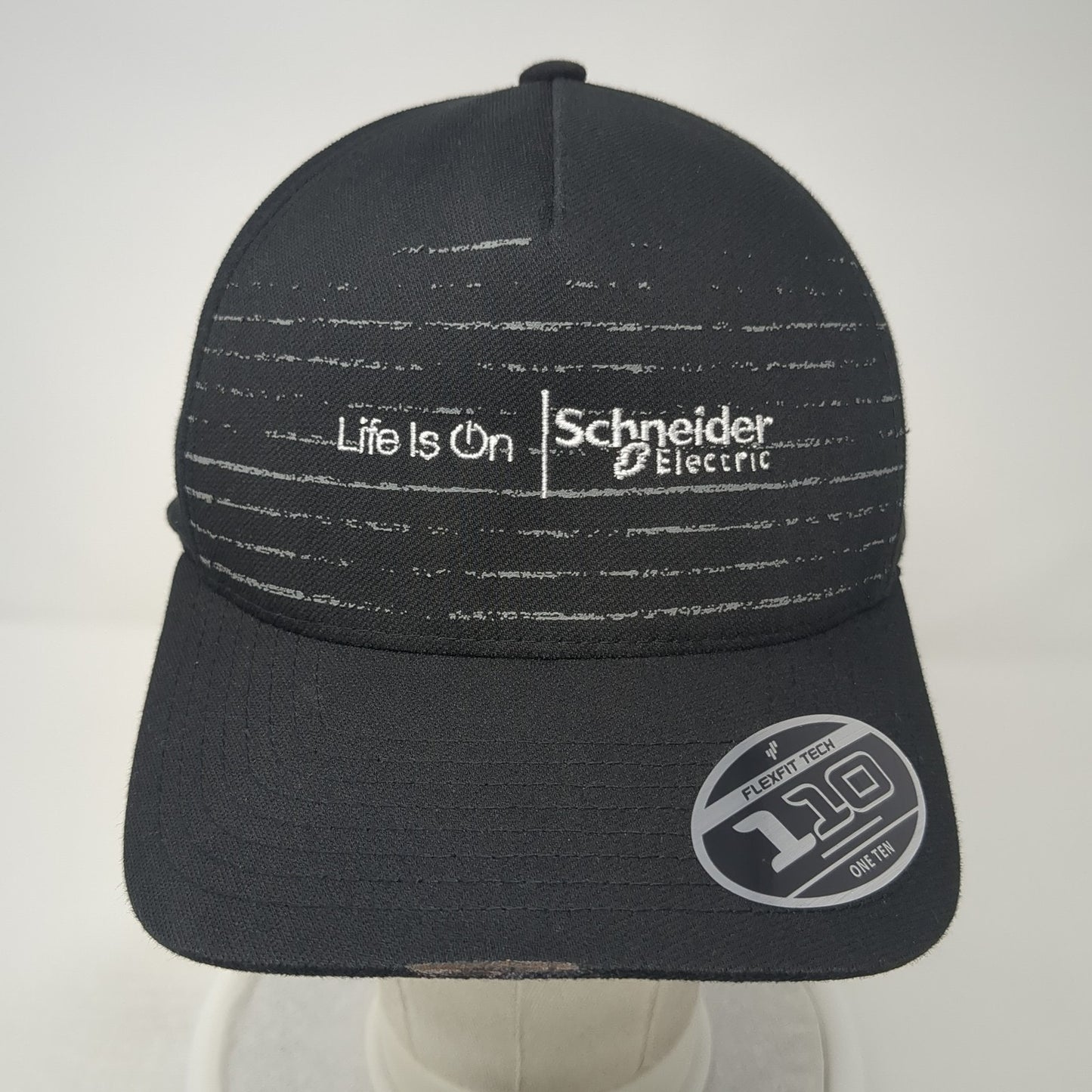 Life Is On Schneider Electric Snapback Hat Black One Size Flexfit Yupoong