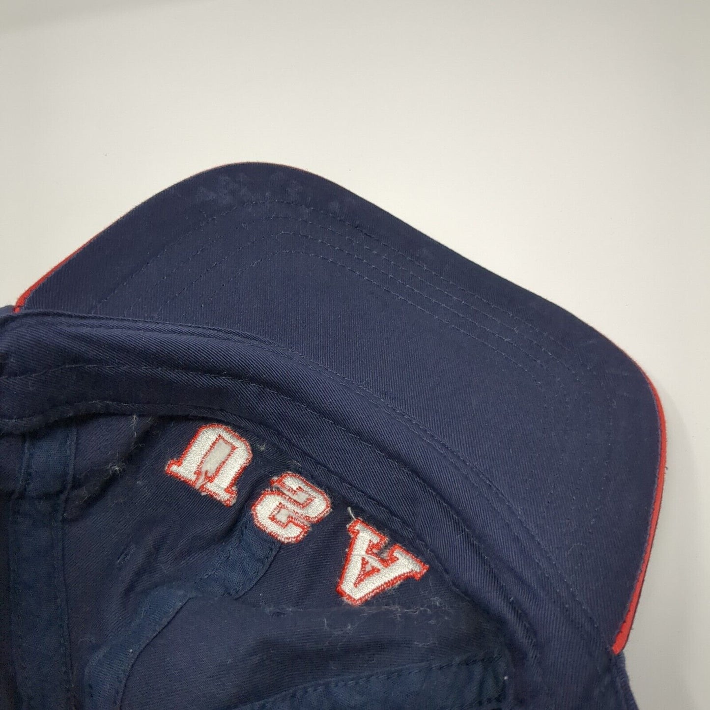 USA Flag 2001 Slideback Hat Blue One Size Solid Adjustable Embroidered