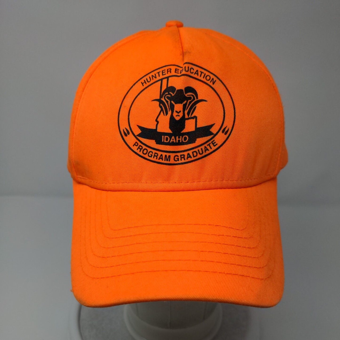 Idaho Hunter Education Program Graduate Snapback Hat Orange OSFM Otto
