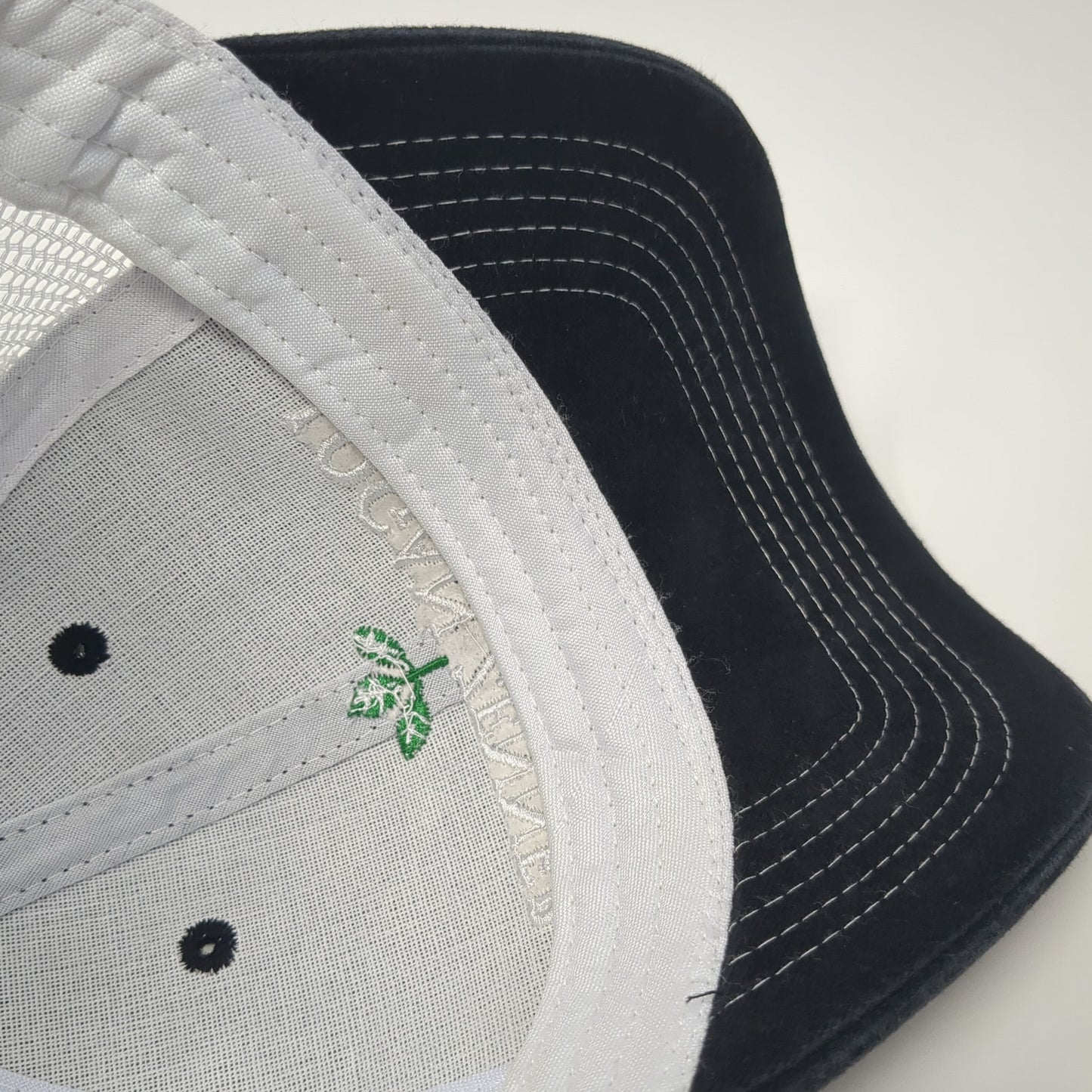 Logan Zenner Seeds Inc. Strapback Trucker Hat Black One Size Mesh Back