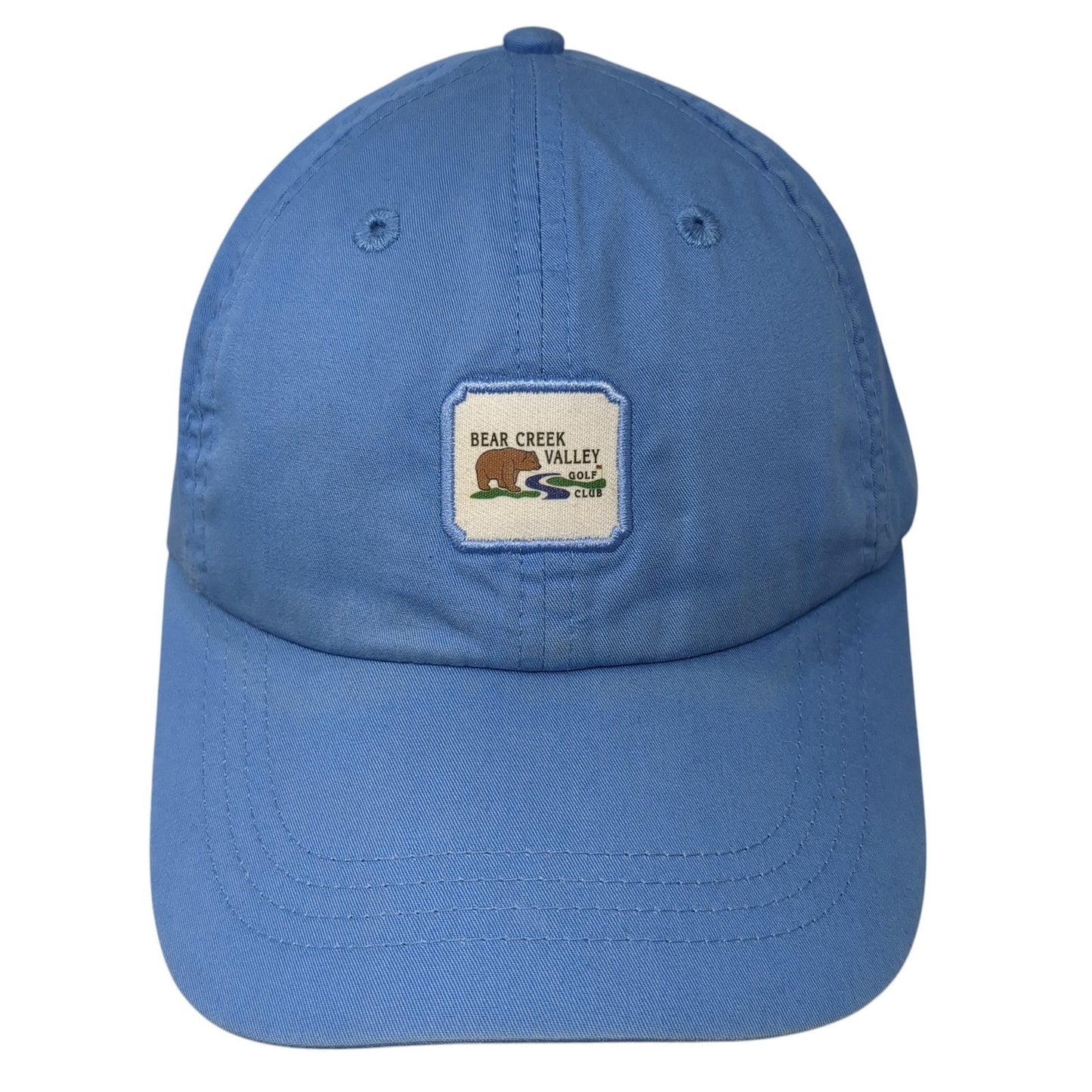 Bear Creel Valley Golf Club Baseball Cap Blue One Size Adjustable Imperial