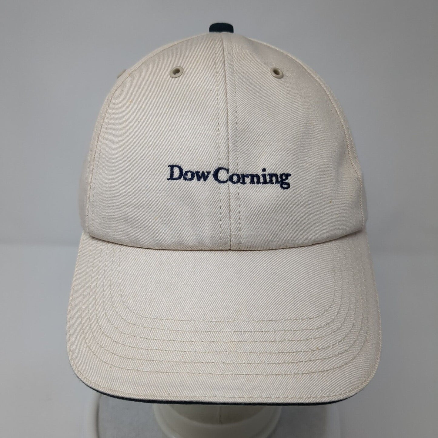 Dow Corning Slideback Hat Tan One Size Adjustable Embroidered K-Products