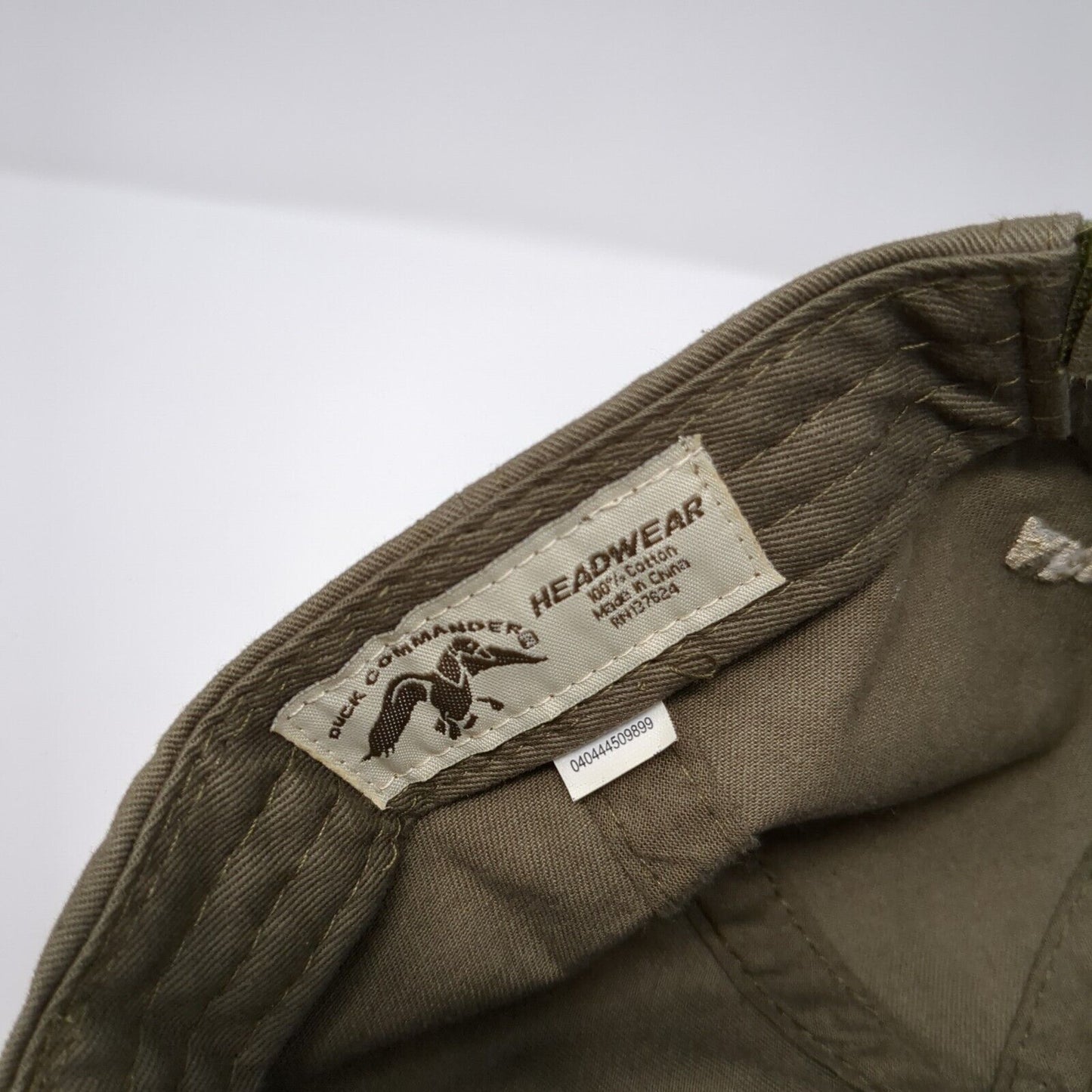 Duck Commander Strapback Hat Brown OSFA Embroidered Arise Kill Eat