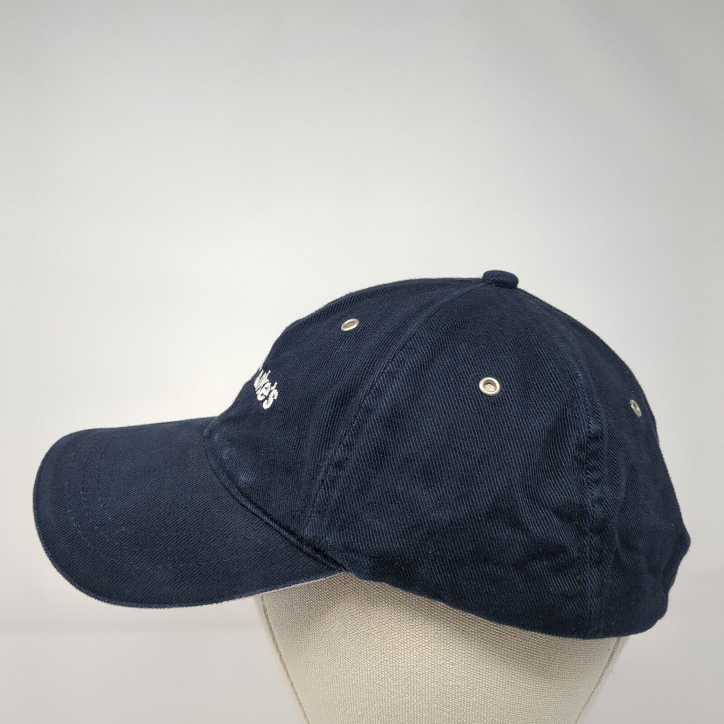 St Luke's Slideback Hat Blue One Size Adjustable Embroidered Fahrenheit