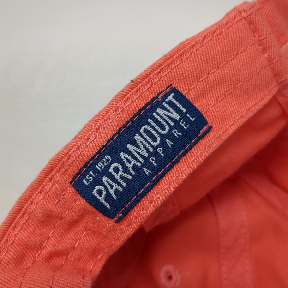 Paramount Baseball Cap Pink M Arizona AZ Embroidered Cotton Slideback Hat