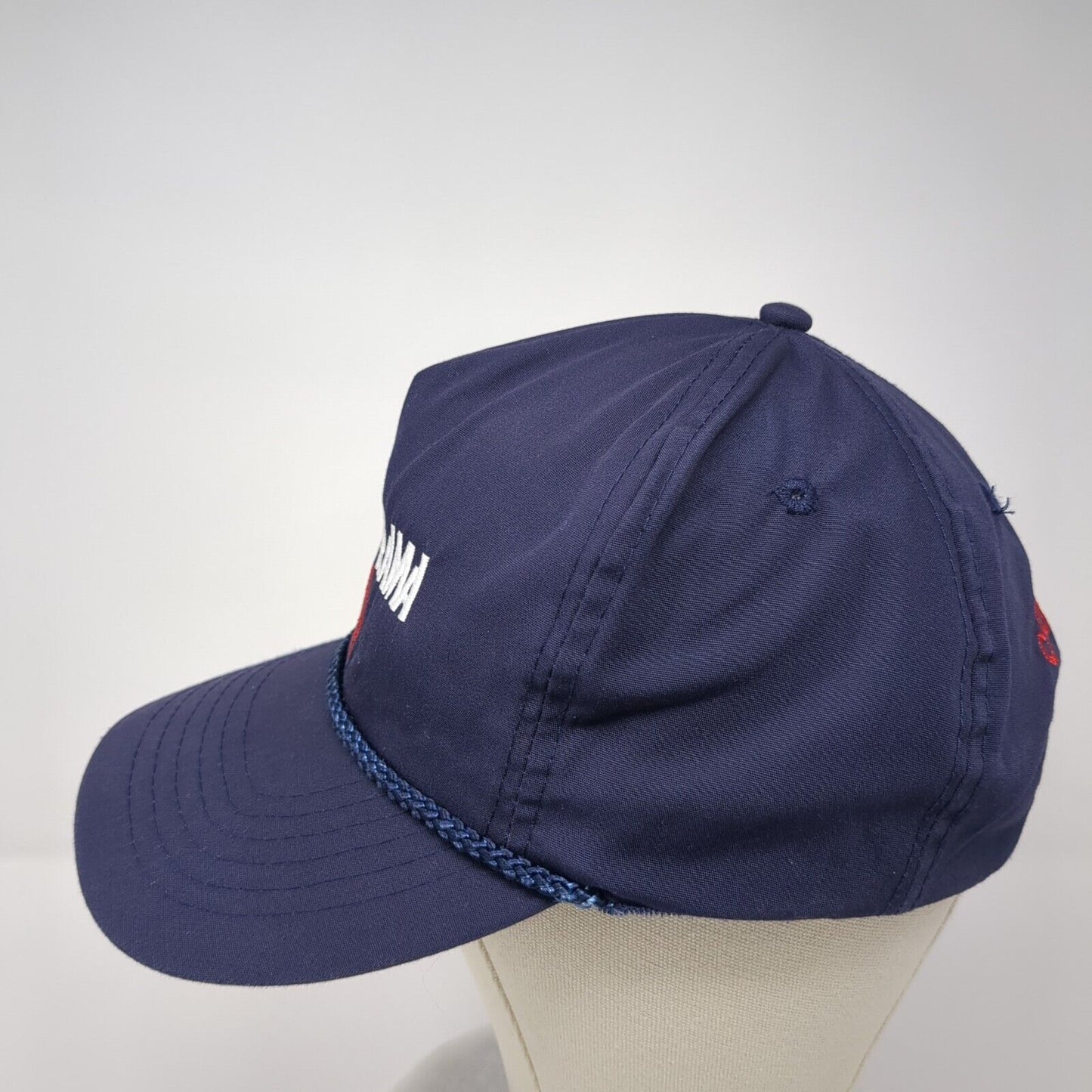Tire-Rama Cooper Tire Slideback Hat Blue One Size Adjustable Embroidered Rope