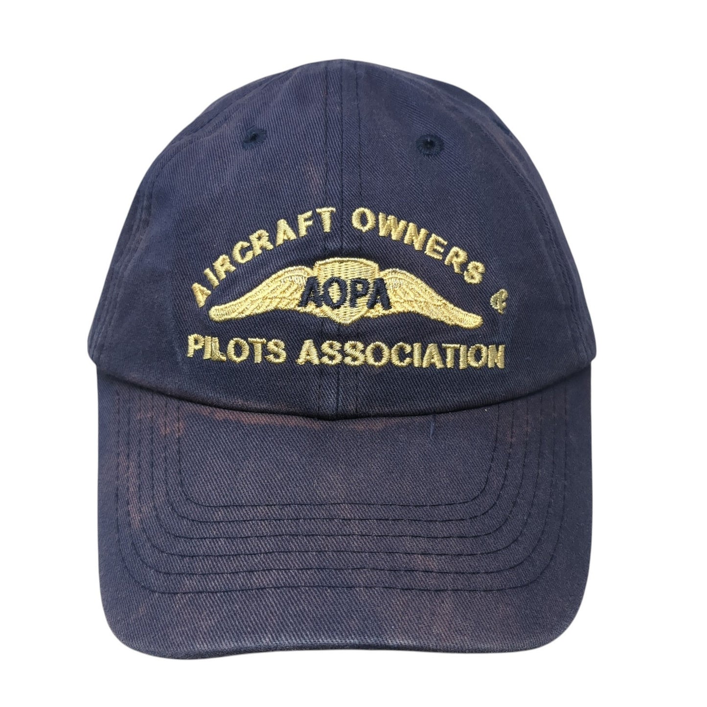 Aircraft Owners & Pilots Association Baseball Cap Blue One Size Adjustable
