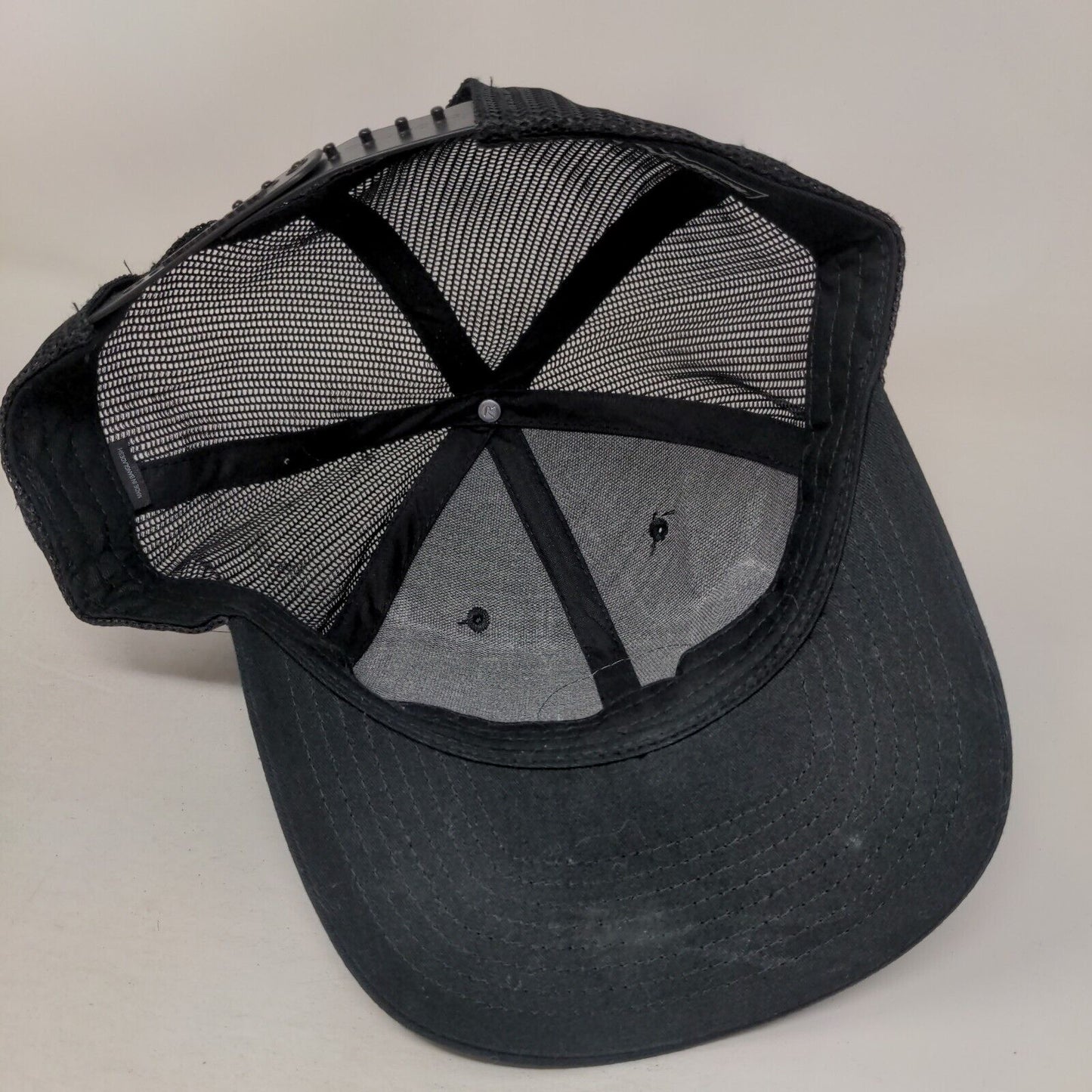 Agriliance Snapback Mesh Back Trucker Hat Black One Size Richardson
