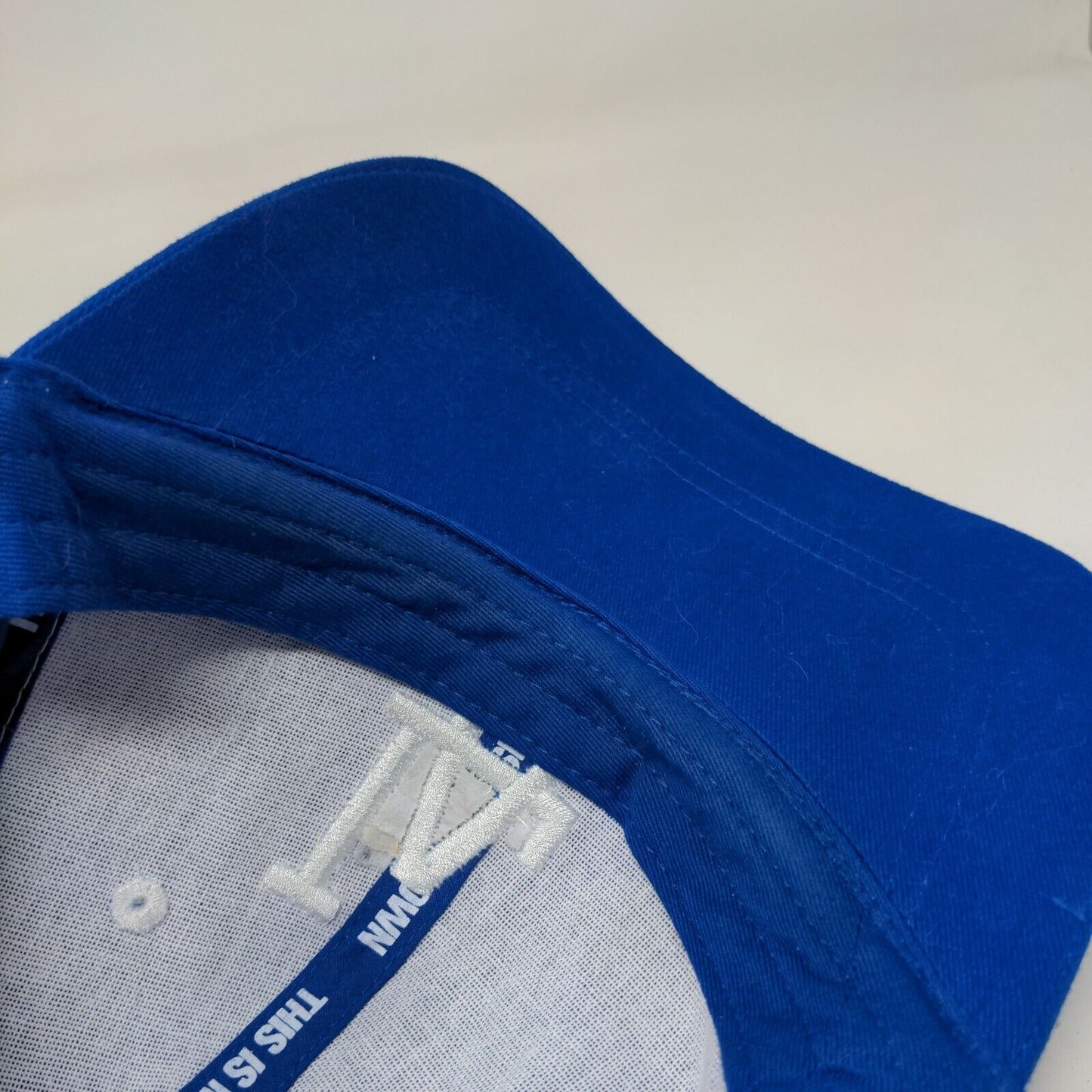 LA Dodgers This Is My Town Strapback Hat Blue One Size Adjustable Embroidered