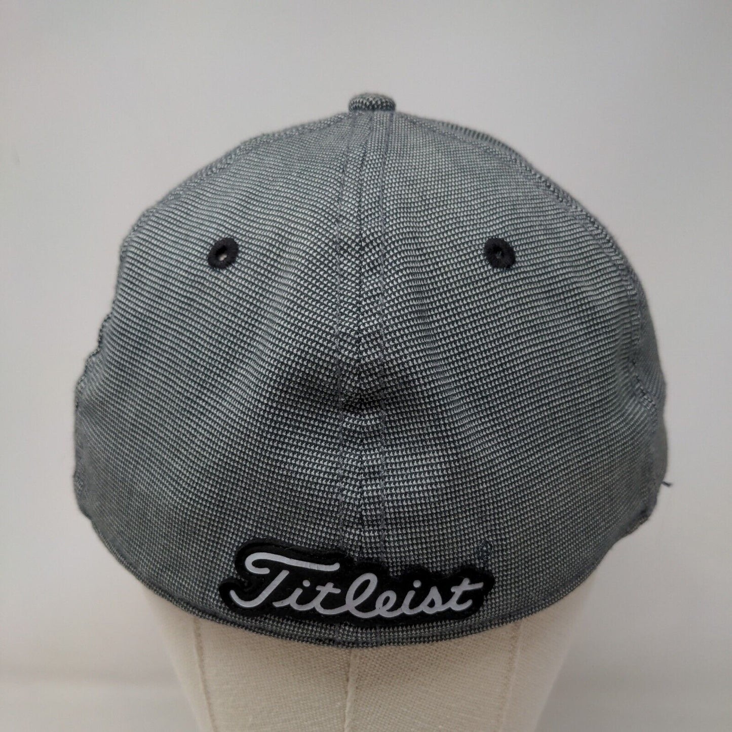 Titleist Men's Fitted Hat Multicolor L/XL Embroidered Big Logo Polyester Blend