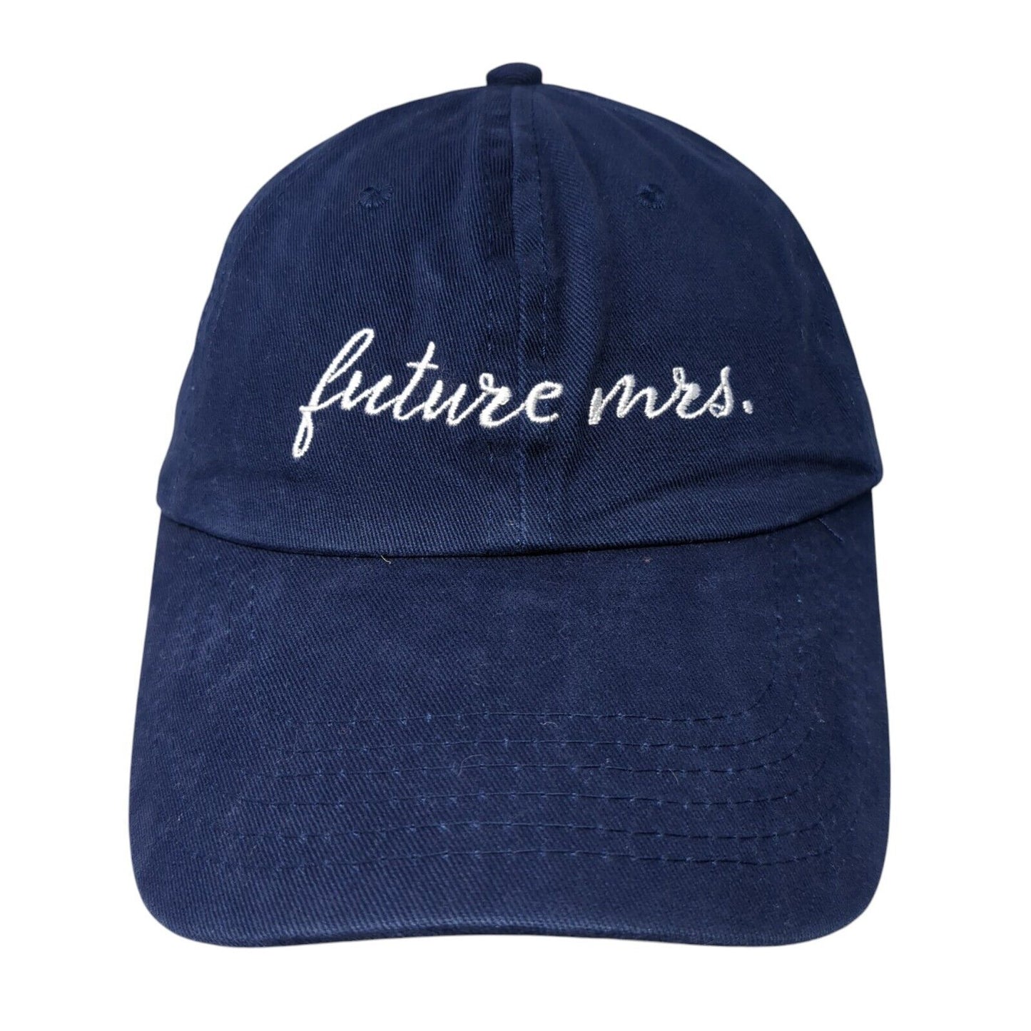 Future Mrs. Slideback Hat Blue One Size Adjustable The Ring Boxes