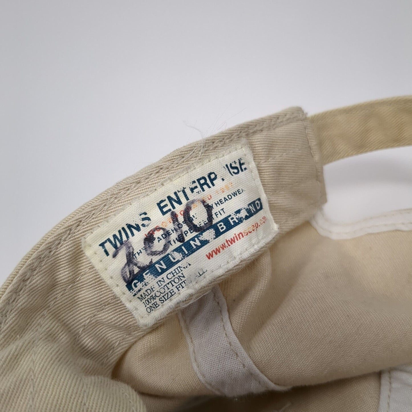 Twins Enterprise San Francisco Giants Spring Training Slideback Hat Tan NFL OSFA