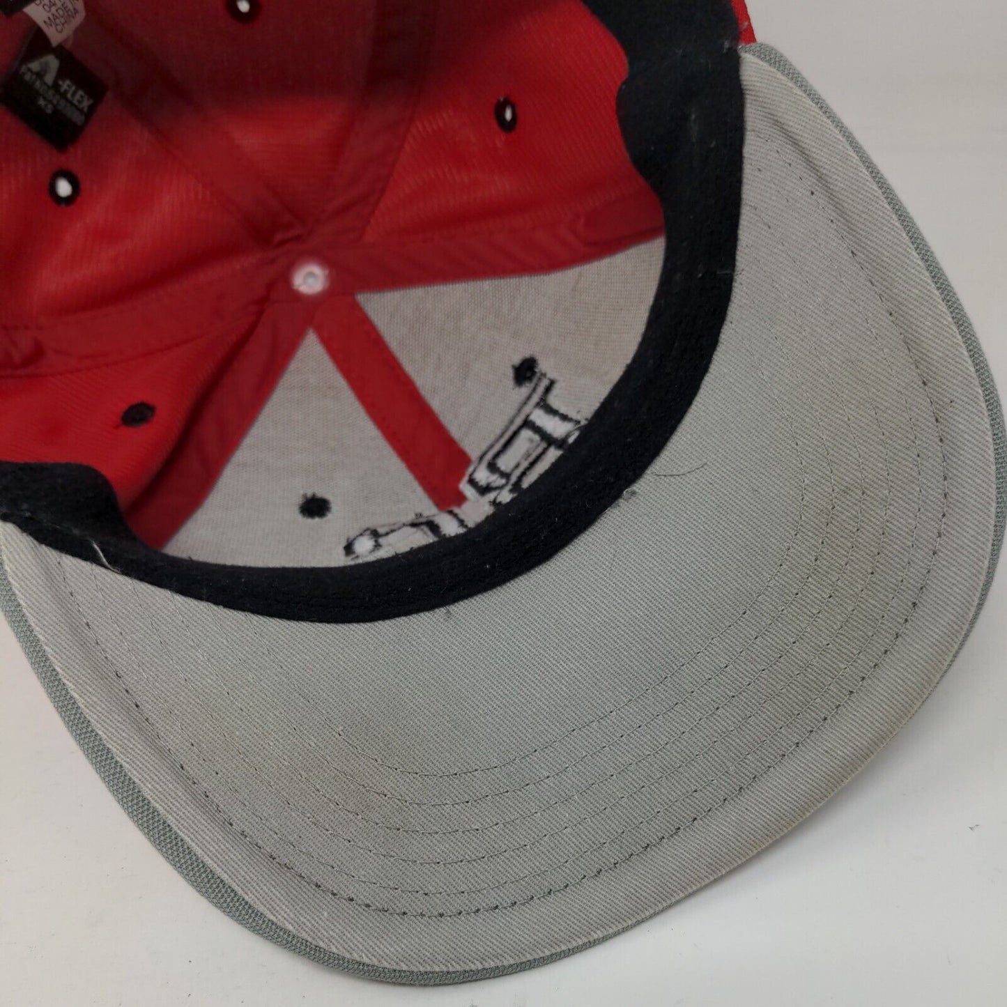 BC Fitted Hat Multicolor XS Embroidered The Game Pro Vent Holes