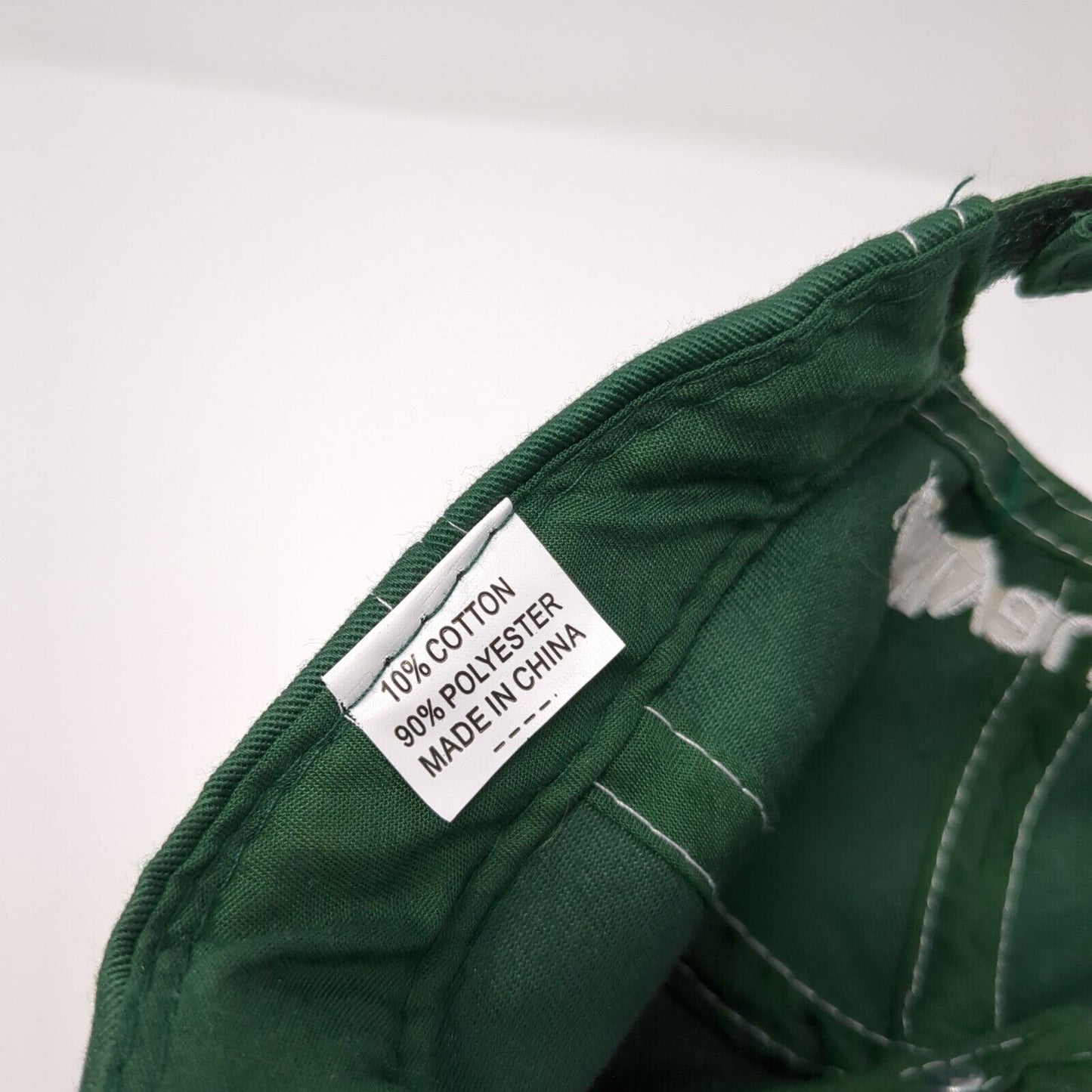 O'Reilly Auto Parts Strapback Hat Green OSFA Embroidered Colorblock